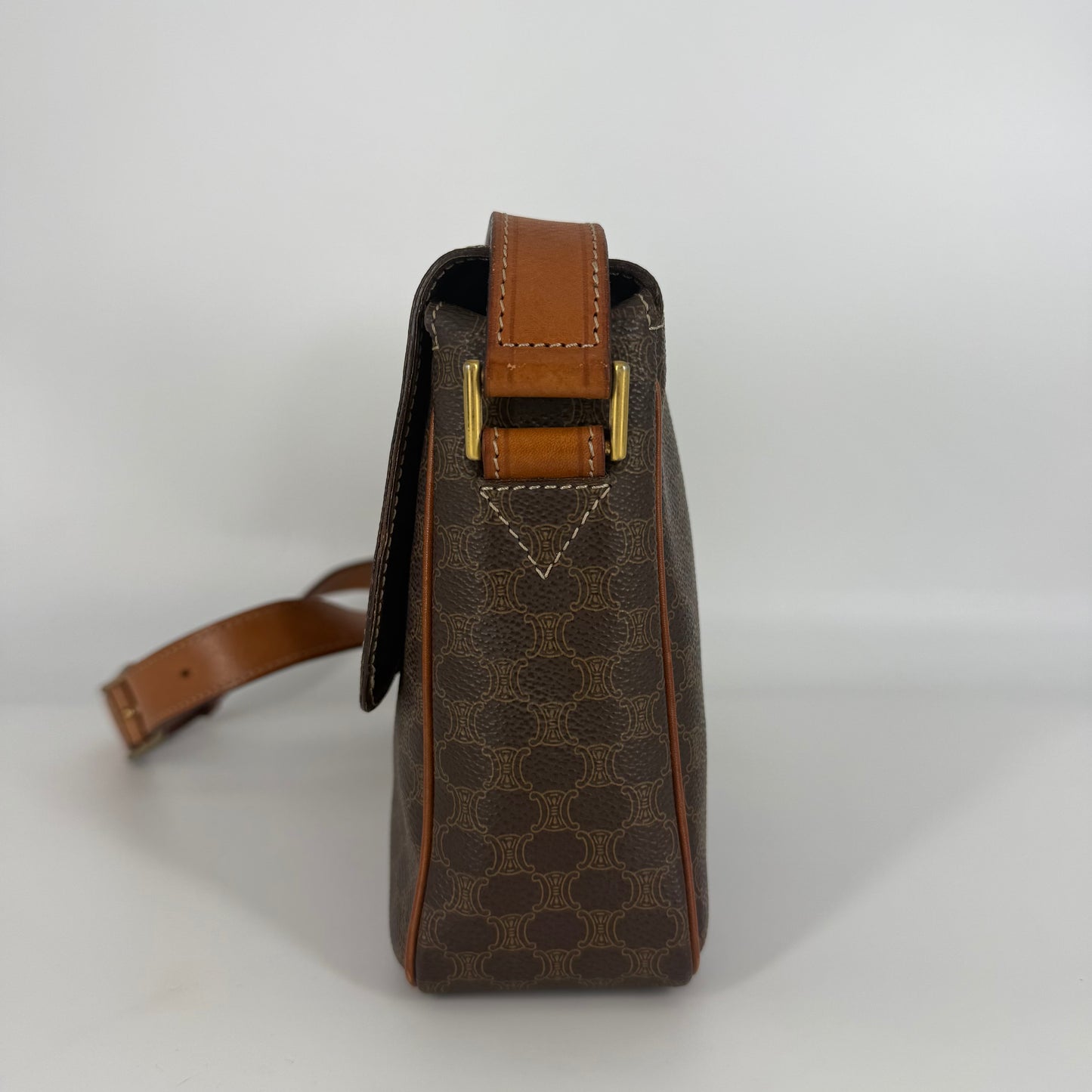 CELINE Macadam Crossbody Bag