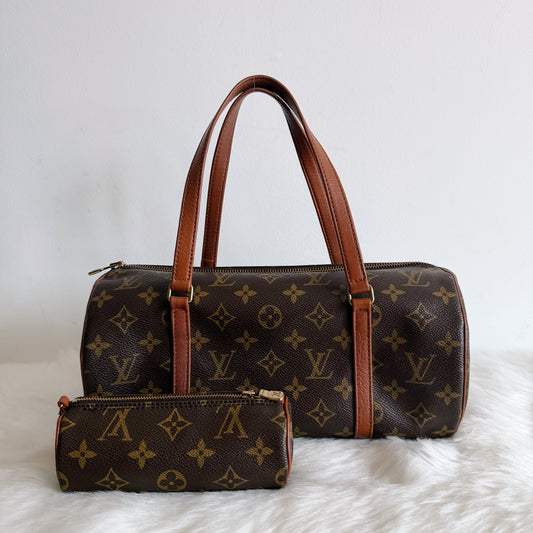 LOUIS VUITTON Papillon 30 Monogram Canvas