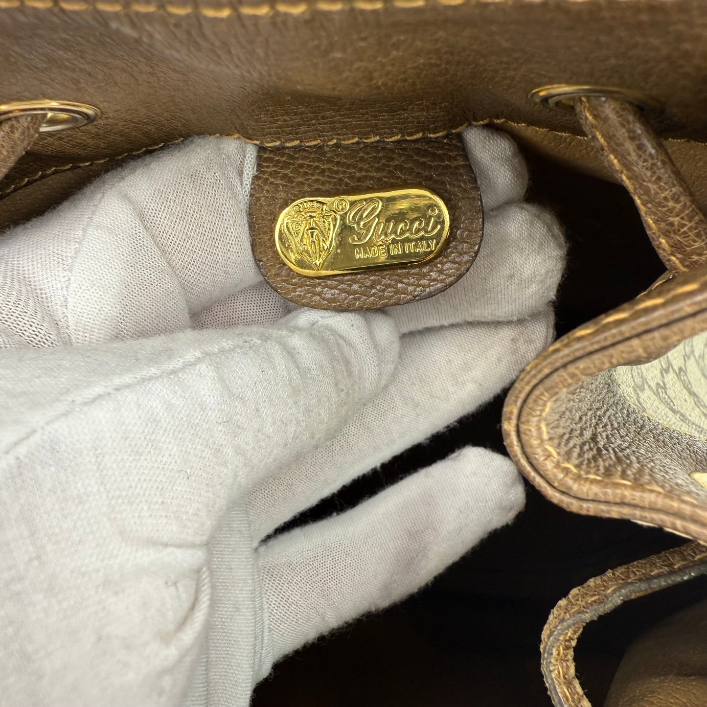 Gucci – GG Supreme Web Sherry