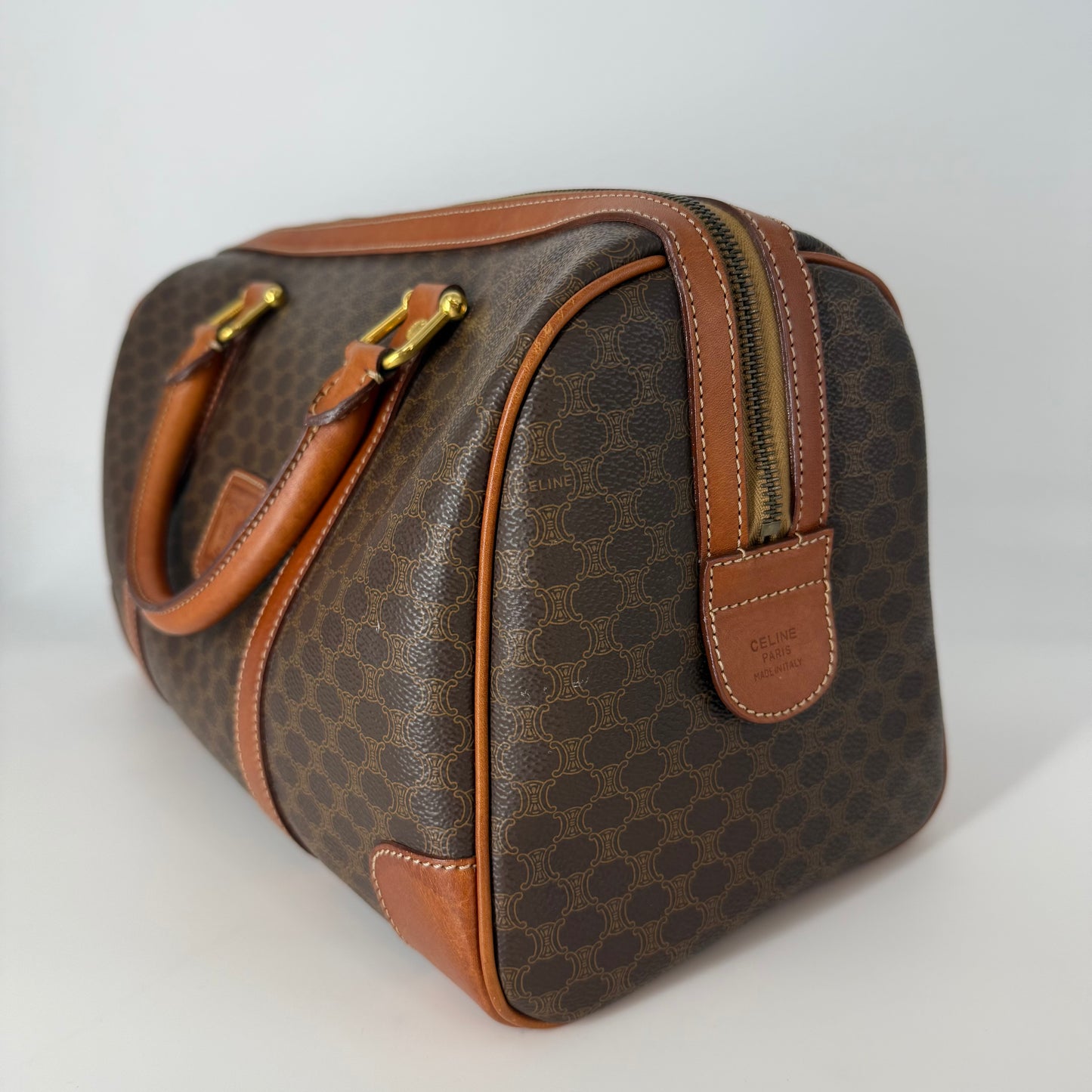 CELINE Macadam Boston Bag