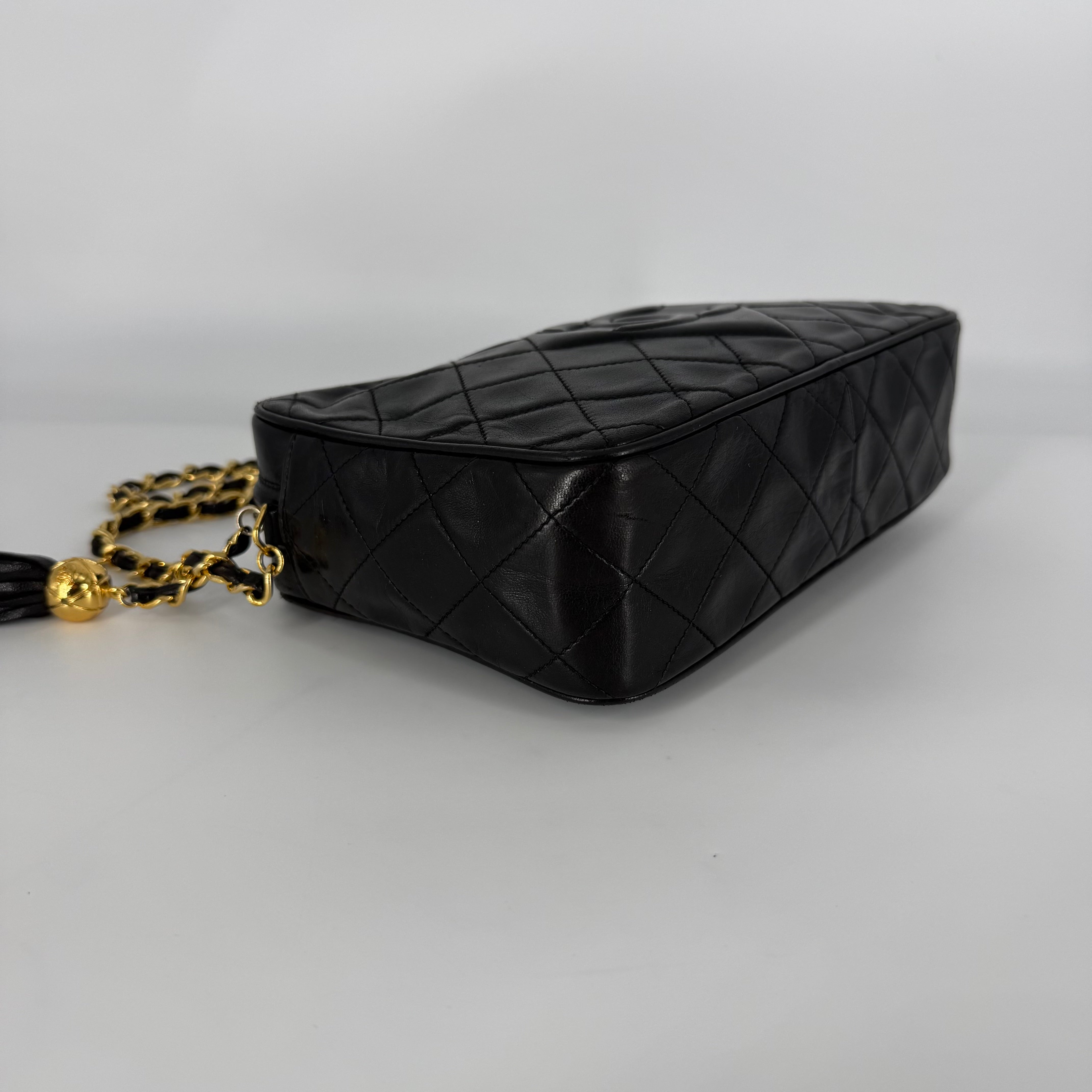 Vintage 24-Karat Gold Camera Bag