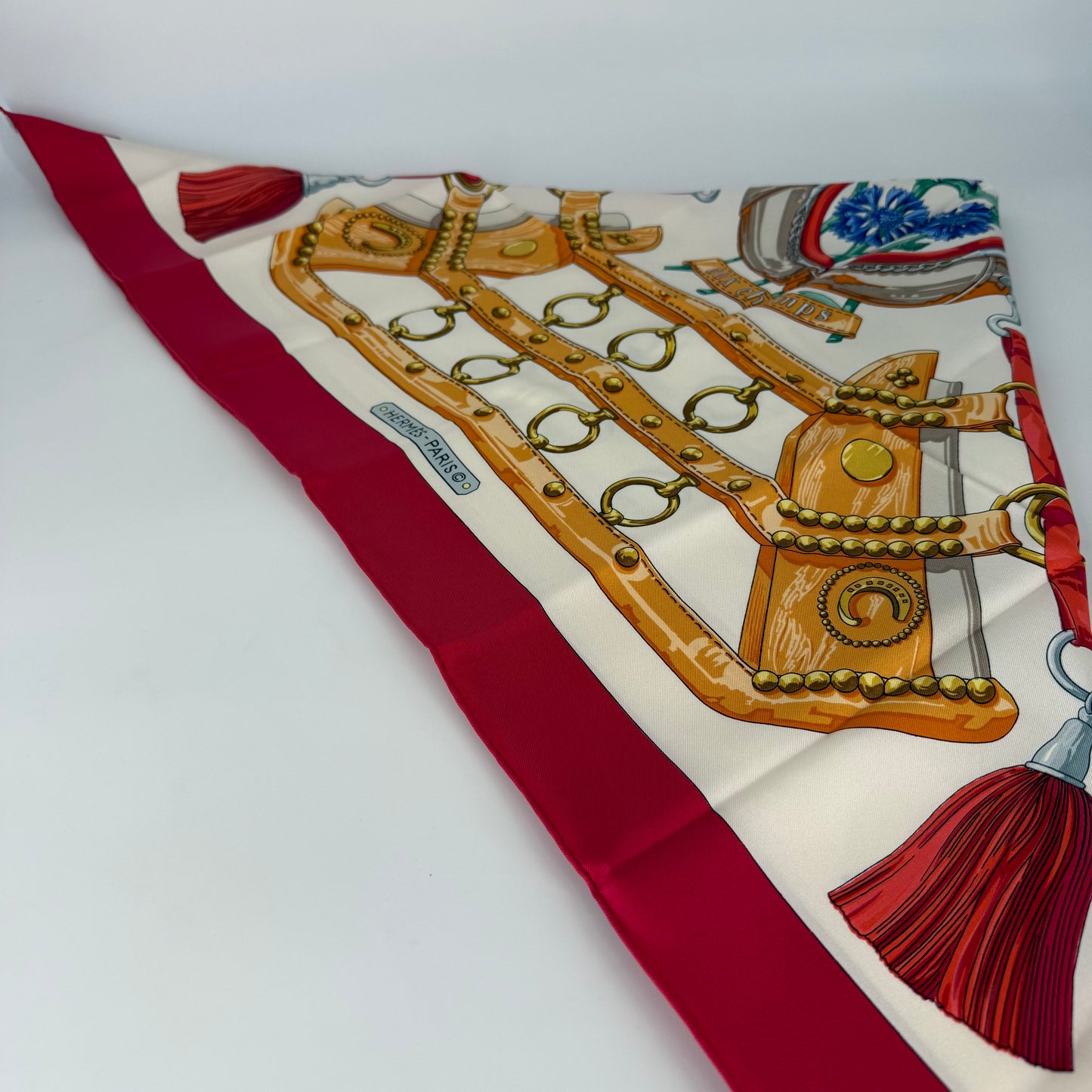 HERMES Carré 90 “Aux Champs”