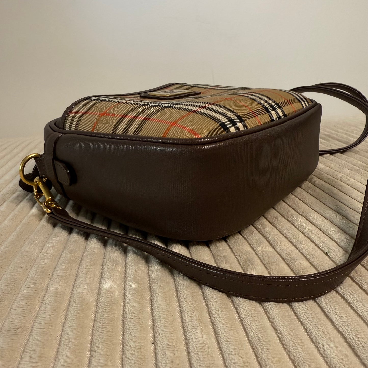 Burberry Haymarket Crossbody Bag