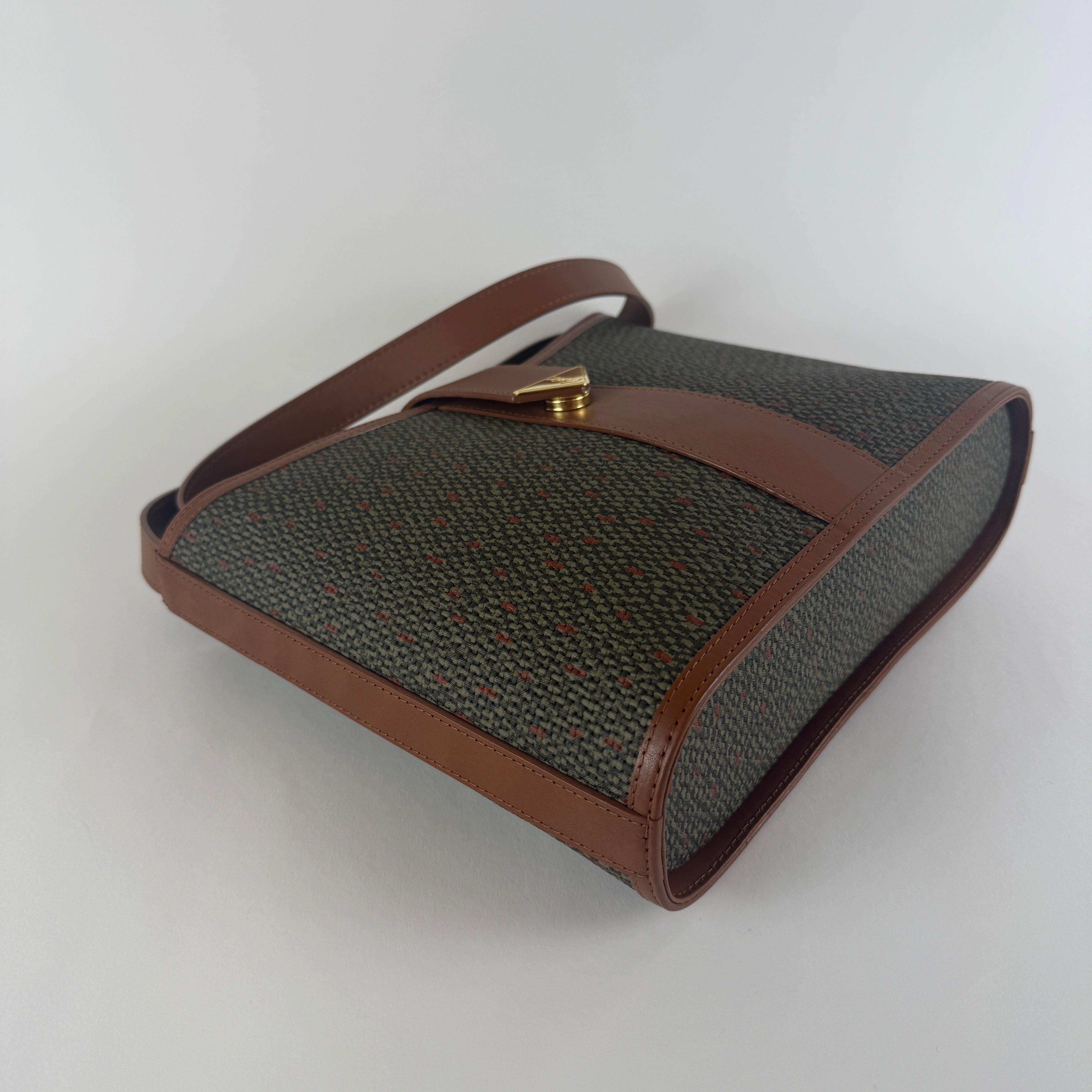 Vintage monogram Fabric & Leather