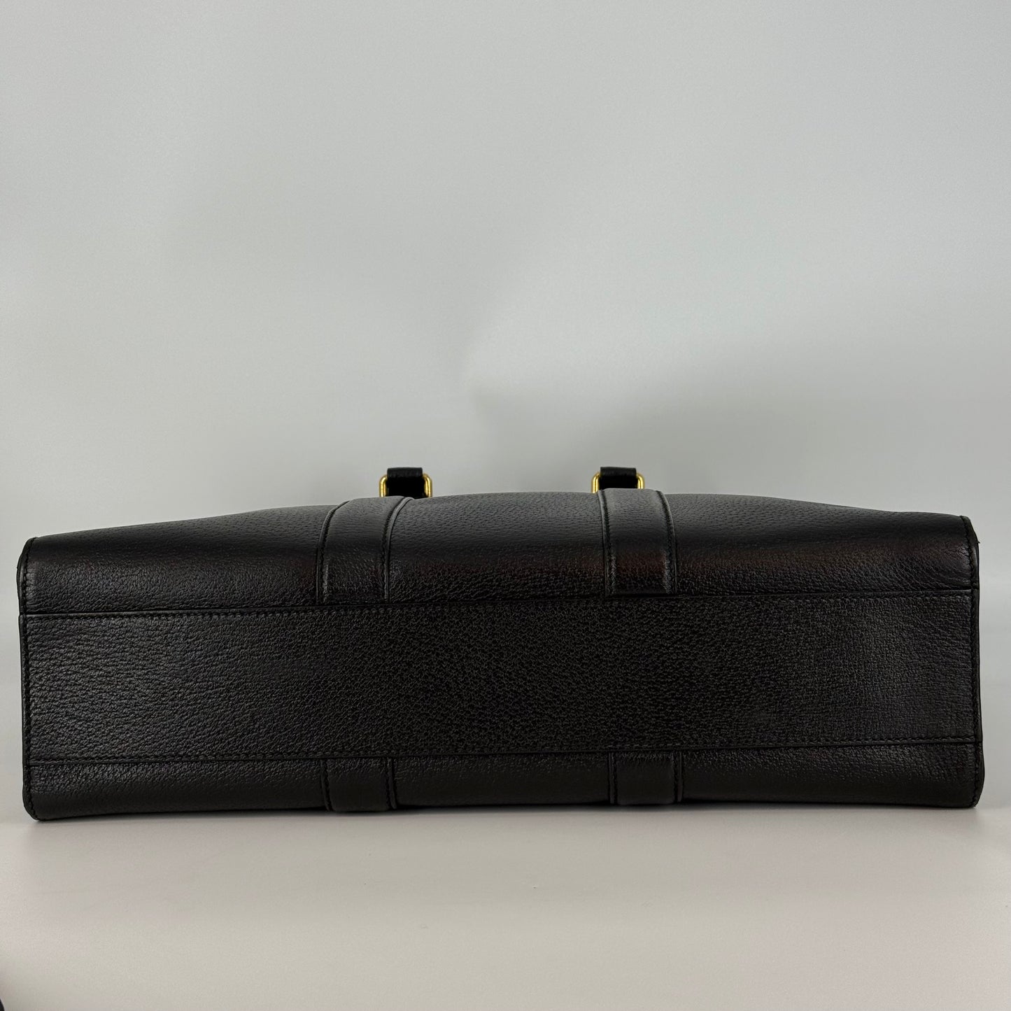 Gucci Black Leather Briefcase