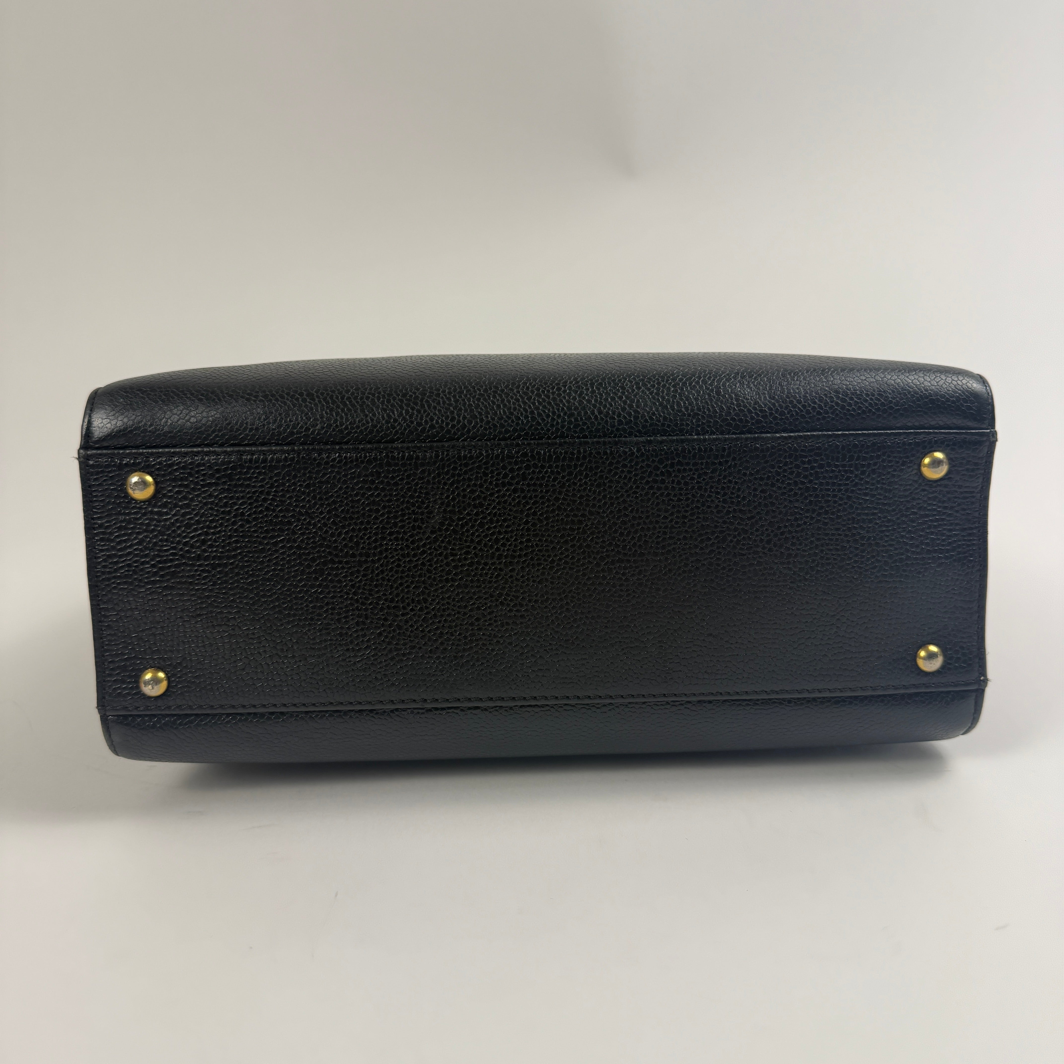 Vintage Caviar Tote — 24K Gold