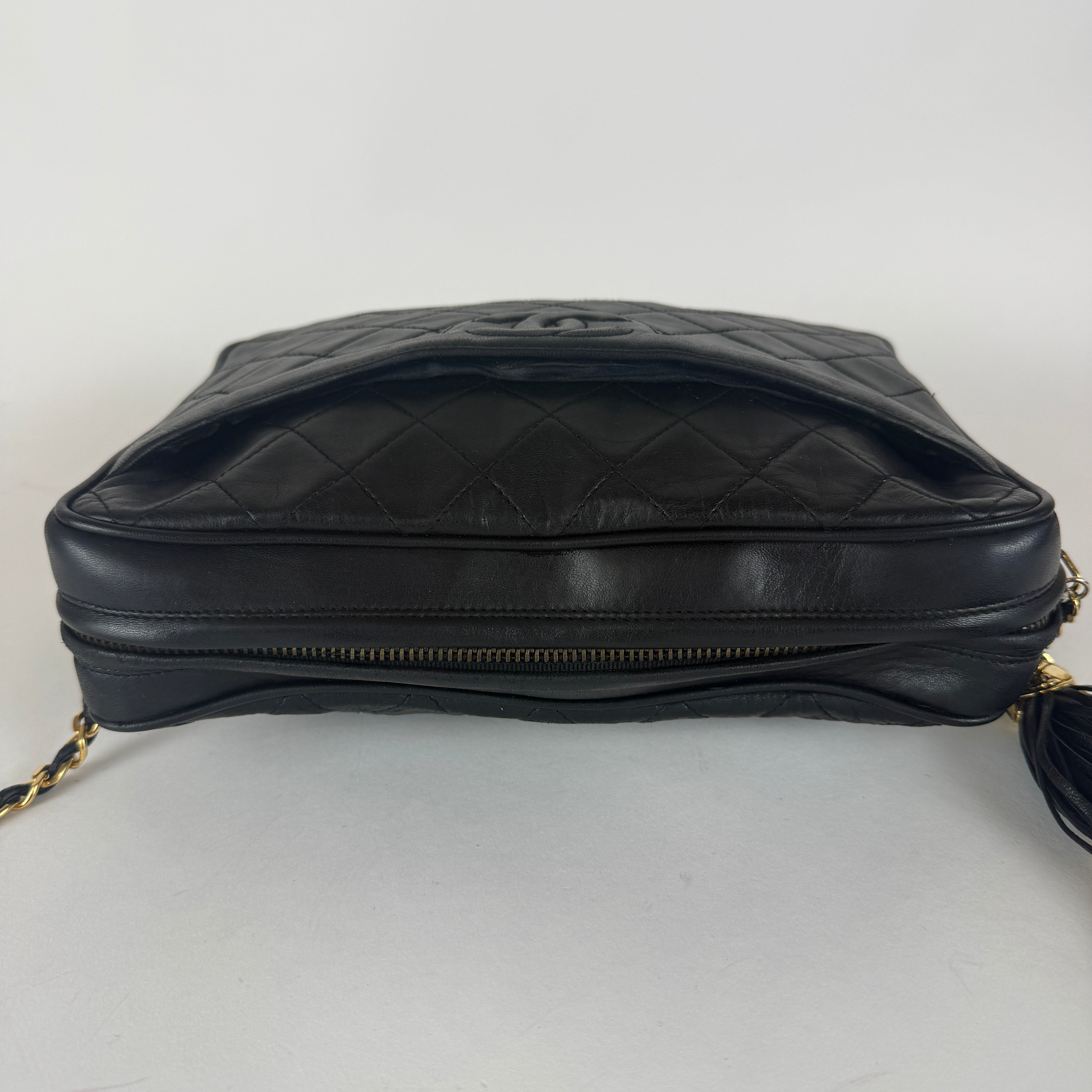 Vintage Camera Bag 24K Gold