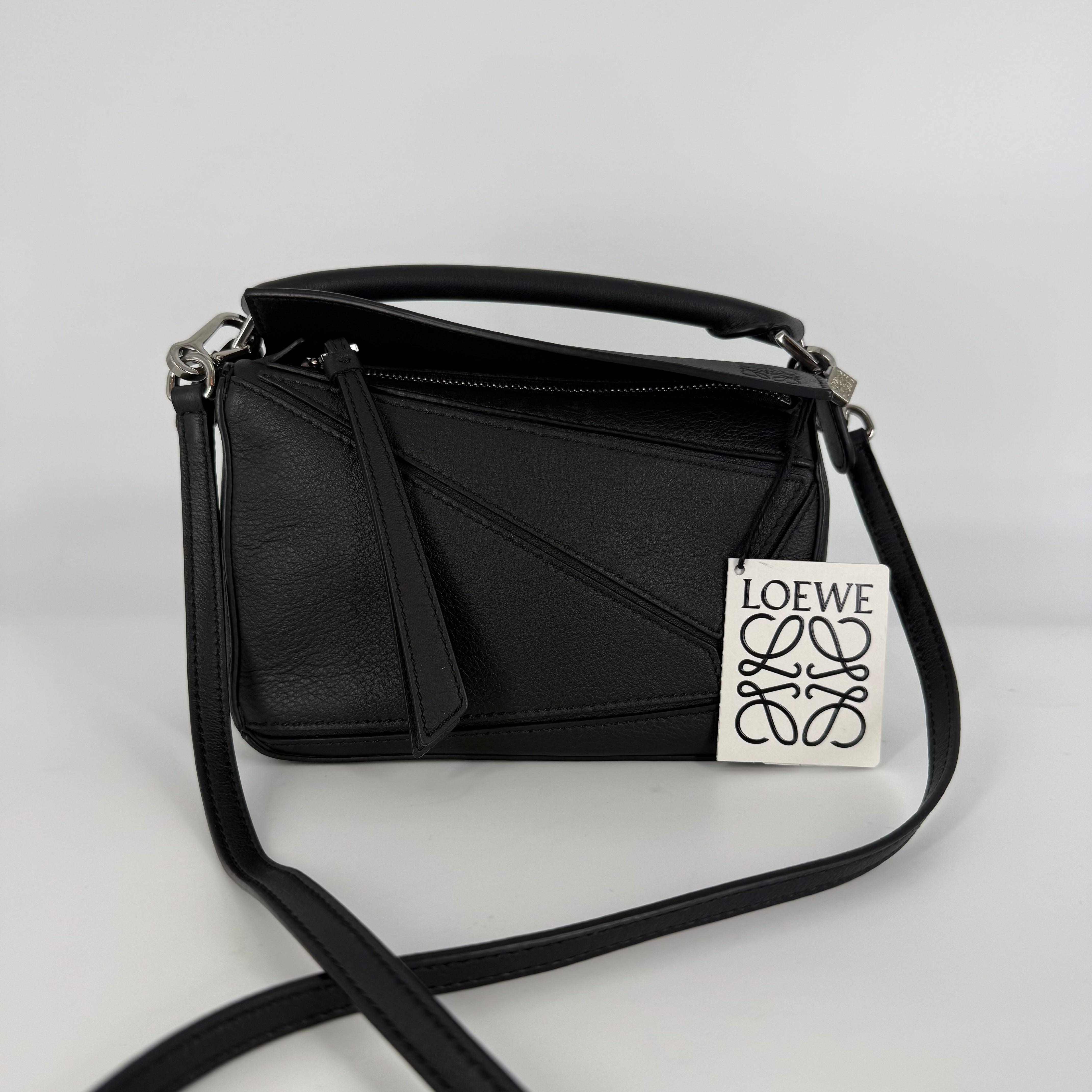 Mini Puzzle – Black Leather