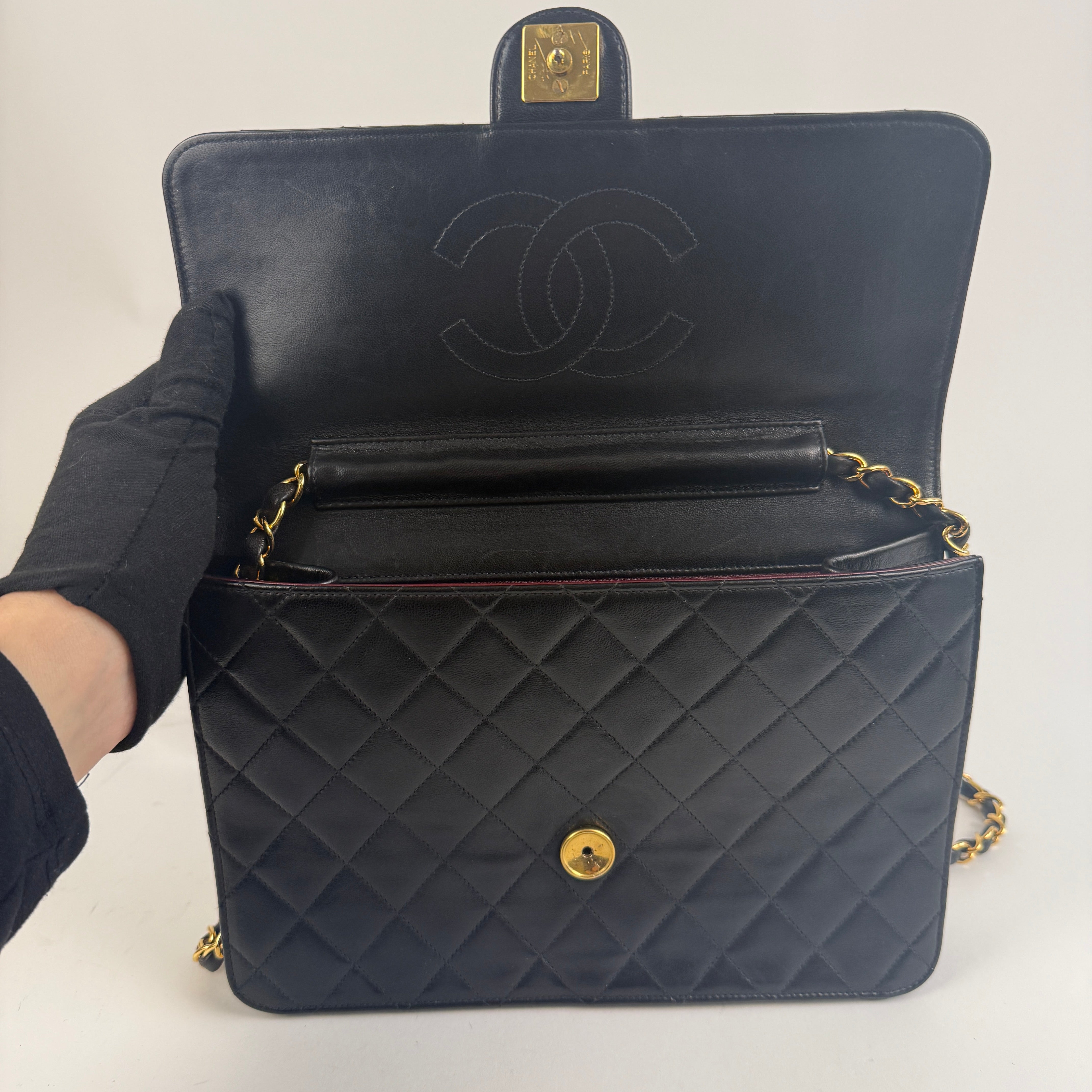 Vintage One Flap 24K Gold