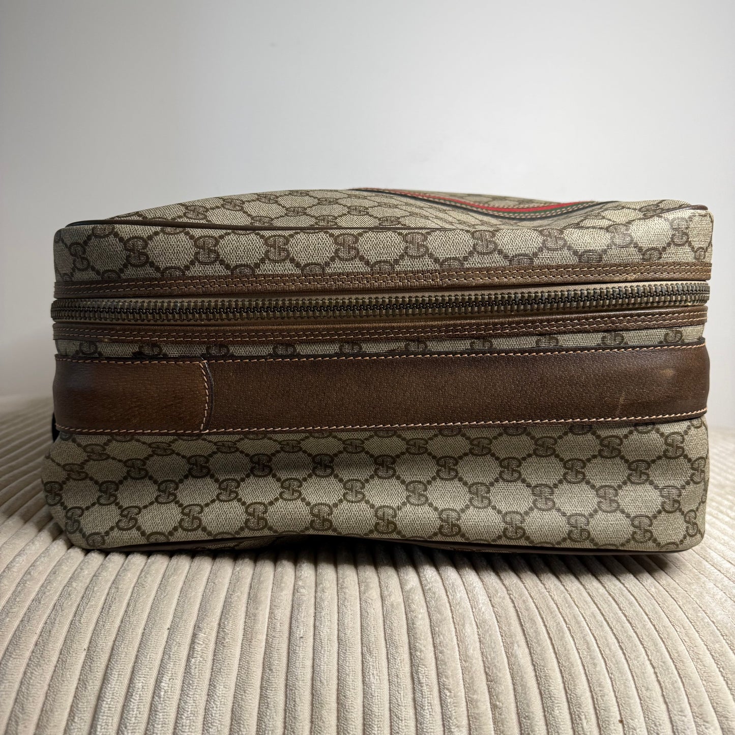 Gucci Web Supreme Suitcase