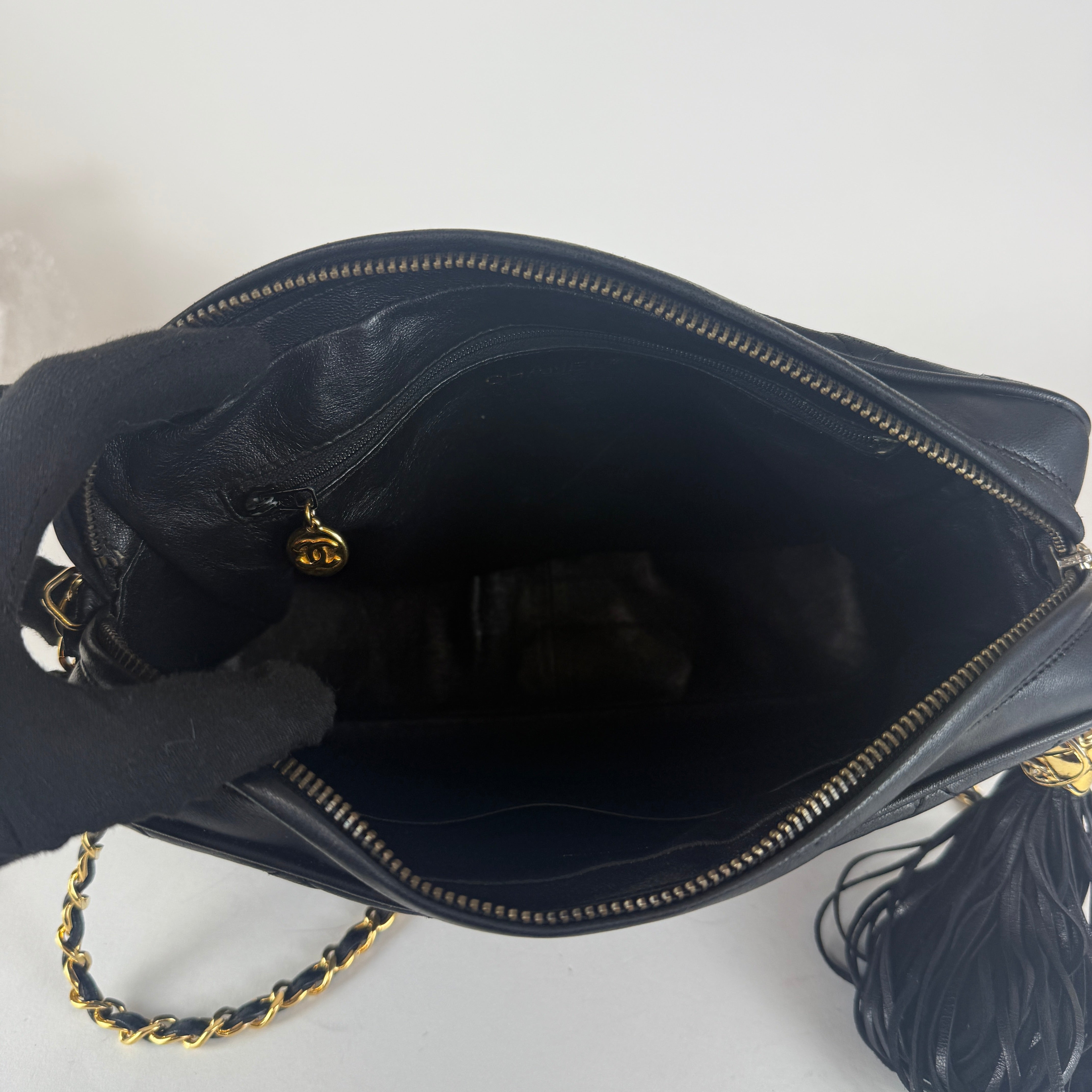 Vintage Camera Bag 24K Gold