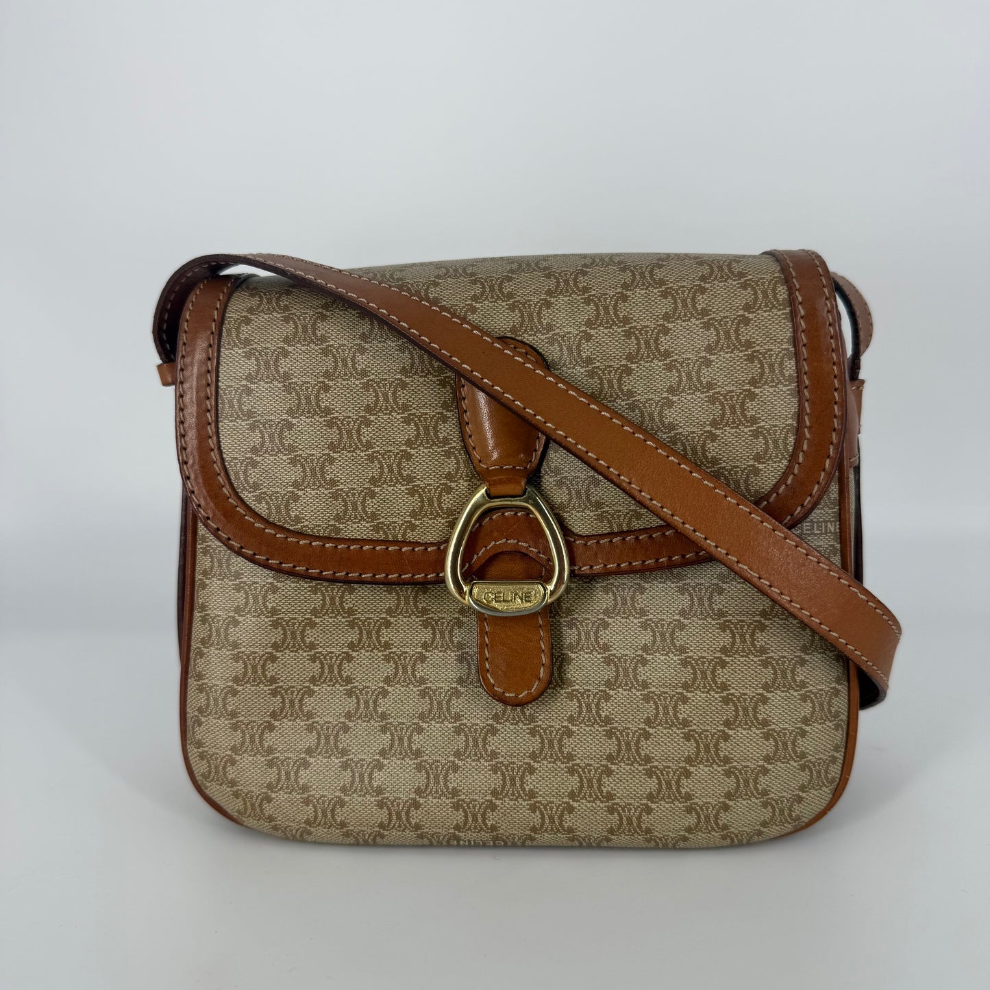 CÉLINE Macadam Crossbody Bag