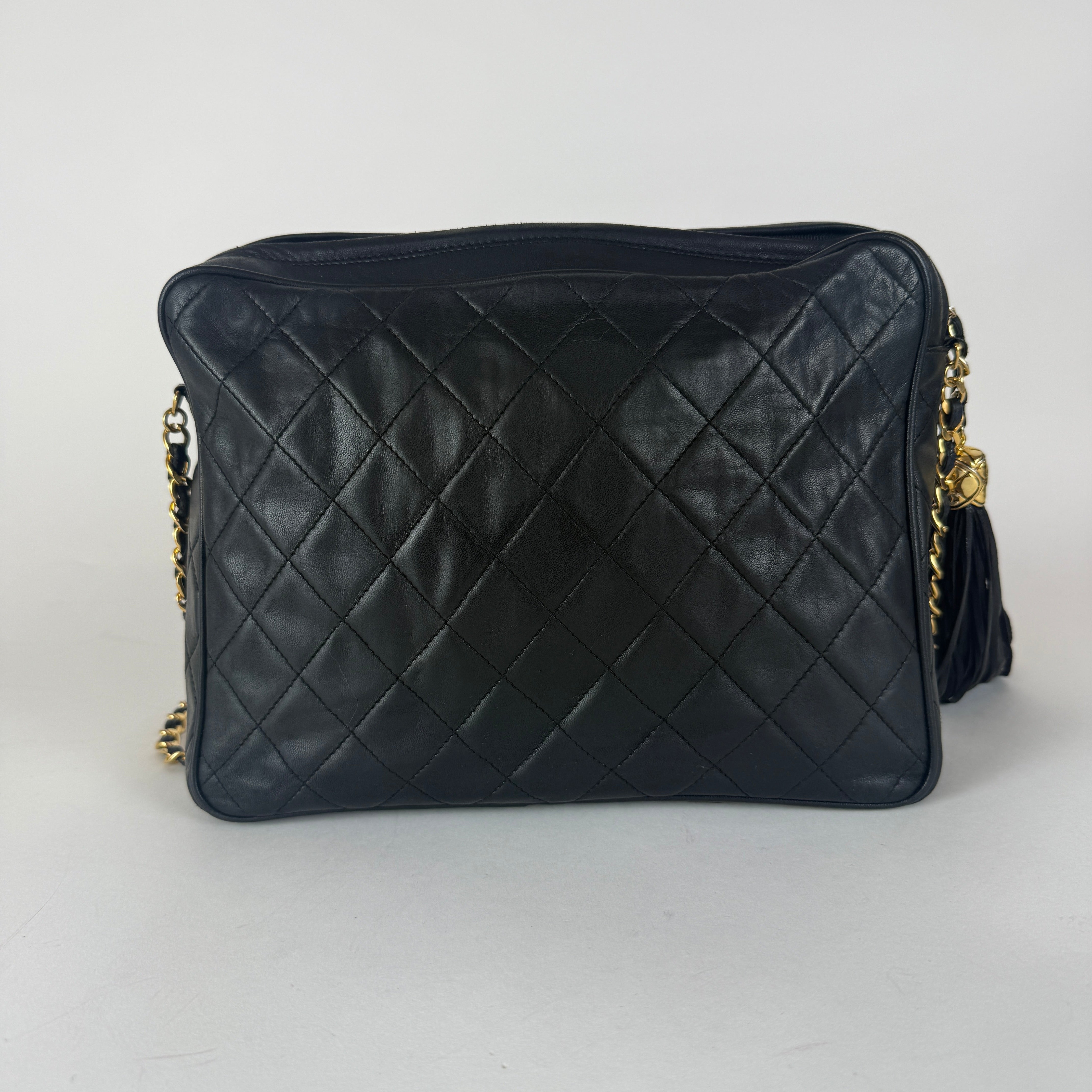 Vintage Camera Bag 24K Gold