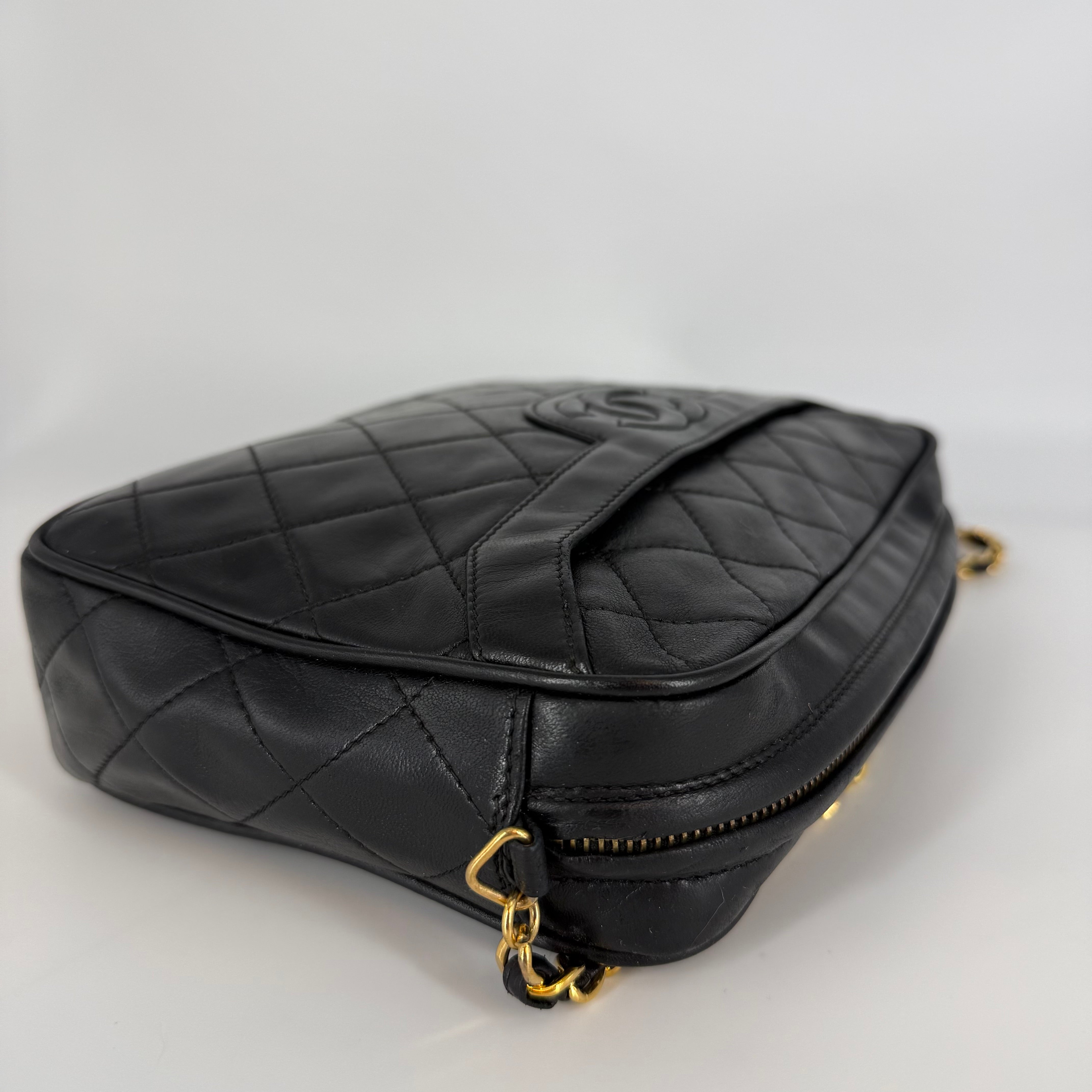 Vintage Camera Bag – 24K Gold