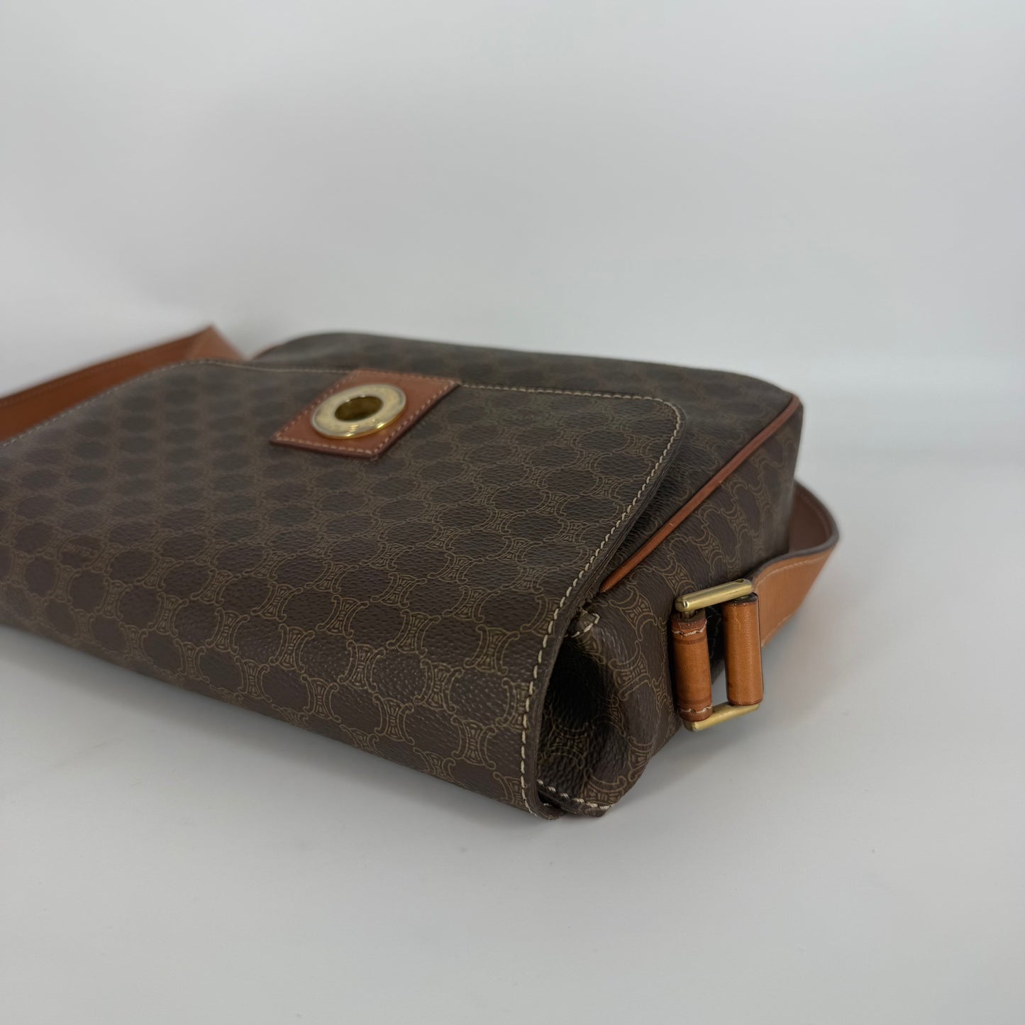 CELINE Macadam Crossbody Bag