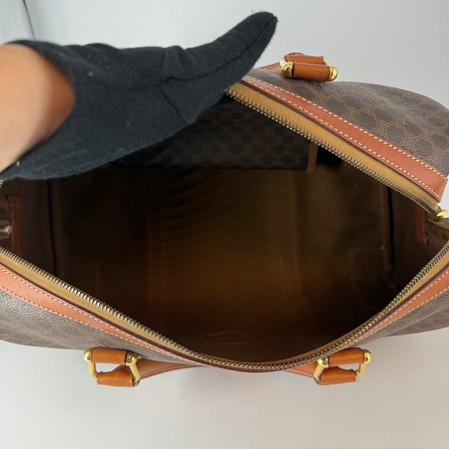 CELINE Macadam Boston Bag