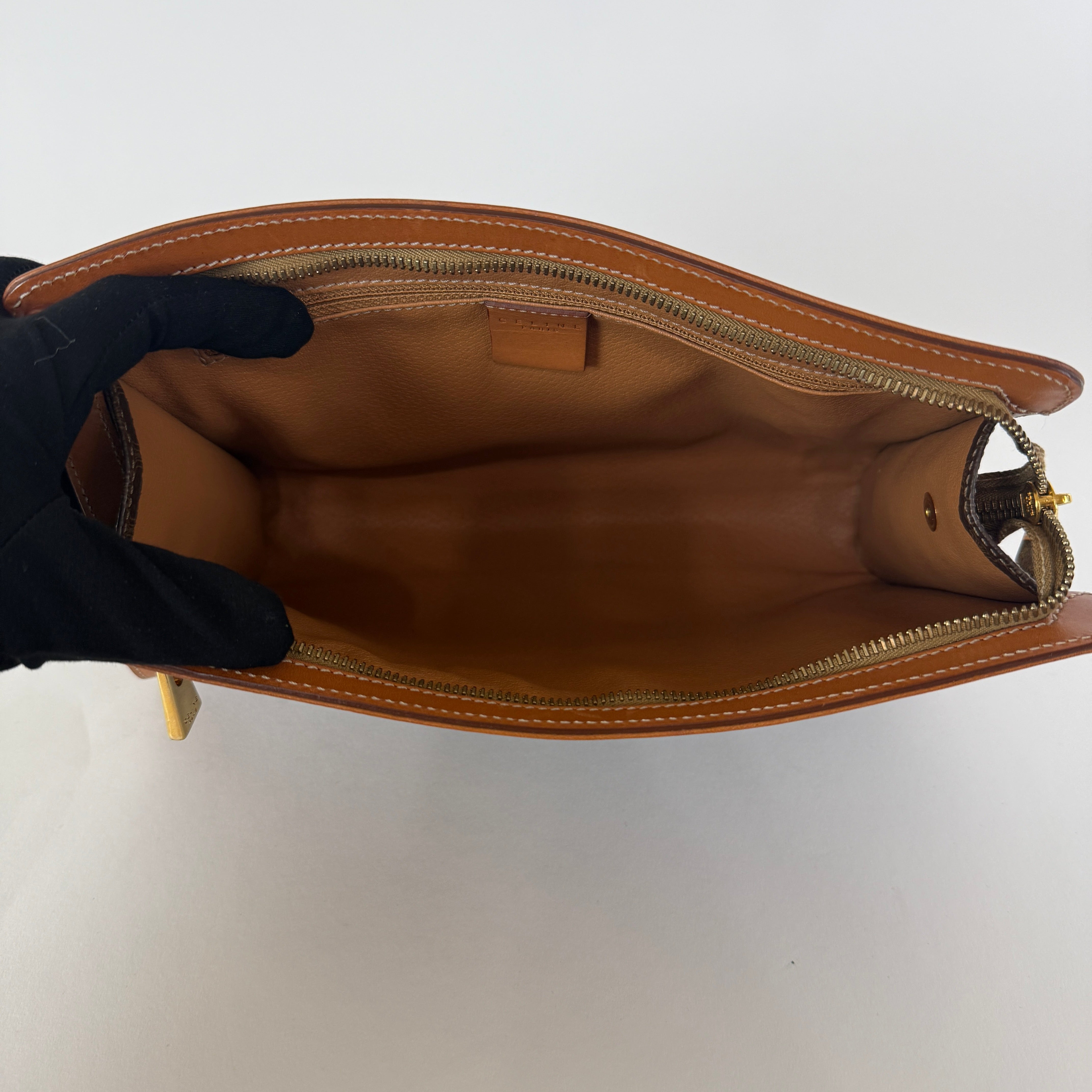 Macadam Wristlet Pouch — Triomphe Canvas