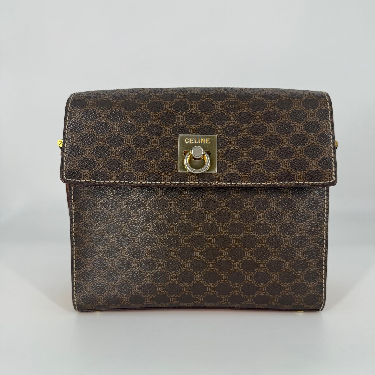 CELINE Macadam Crossbody Bag