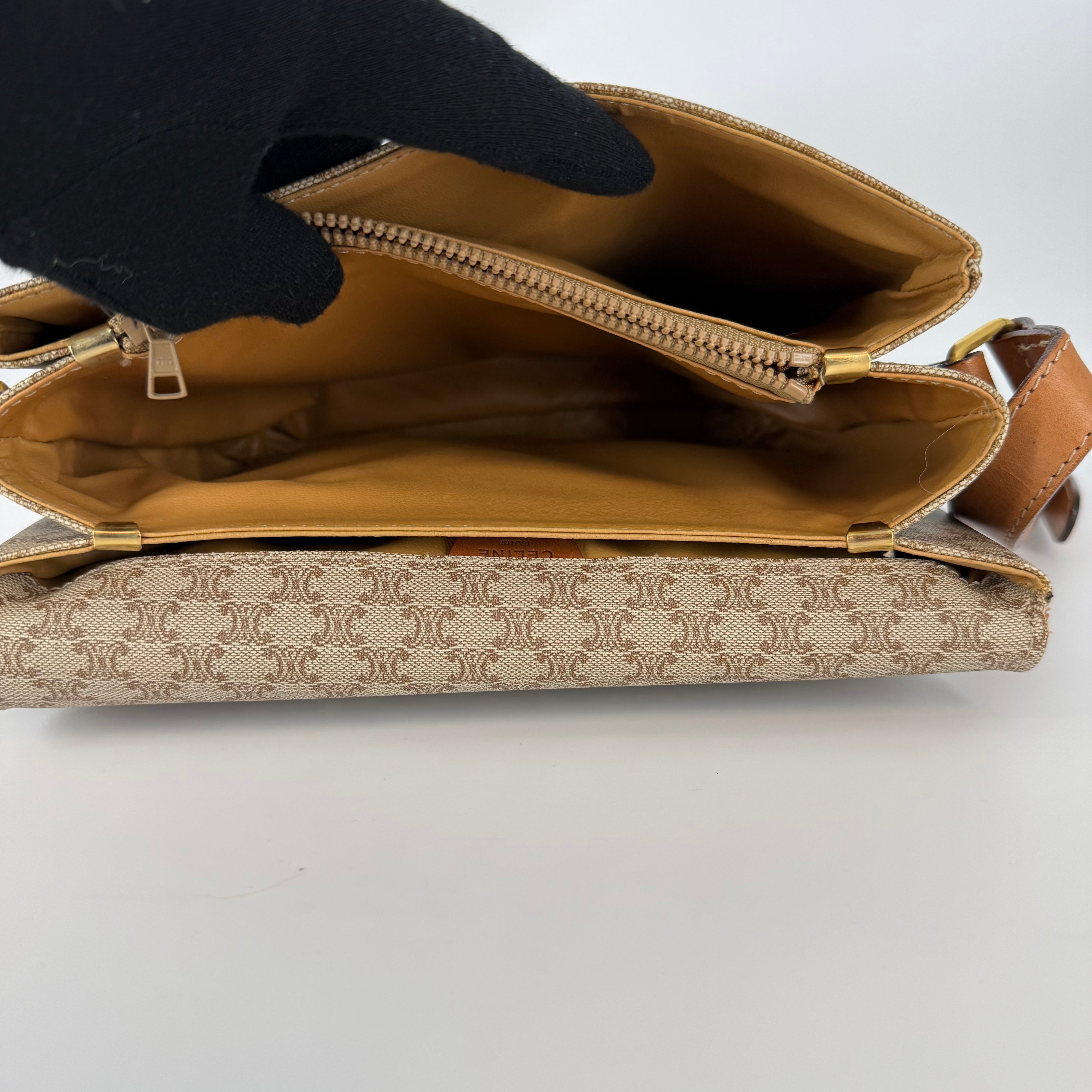CÉLINE Macadam Crossbody Bag