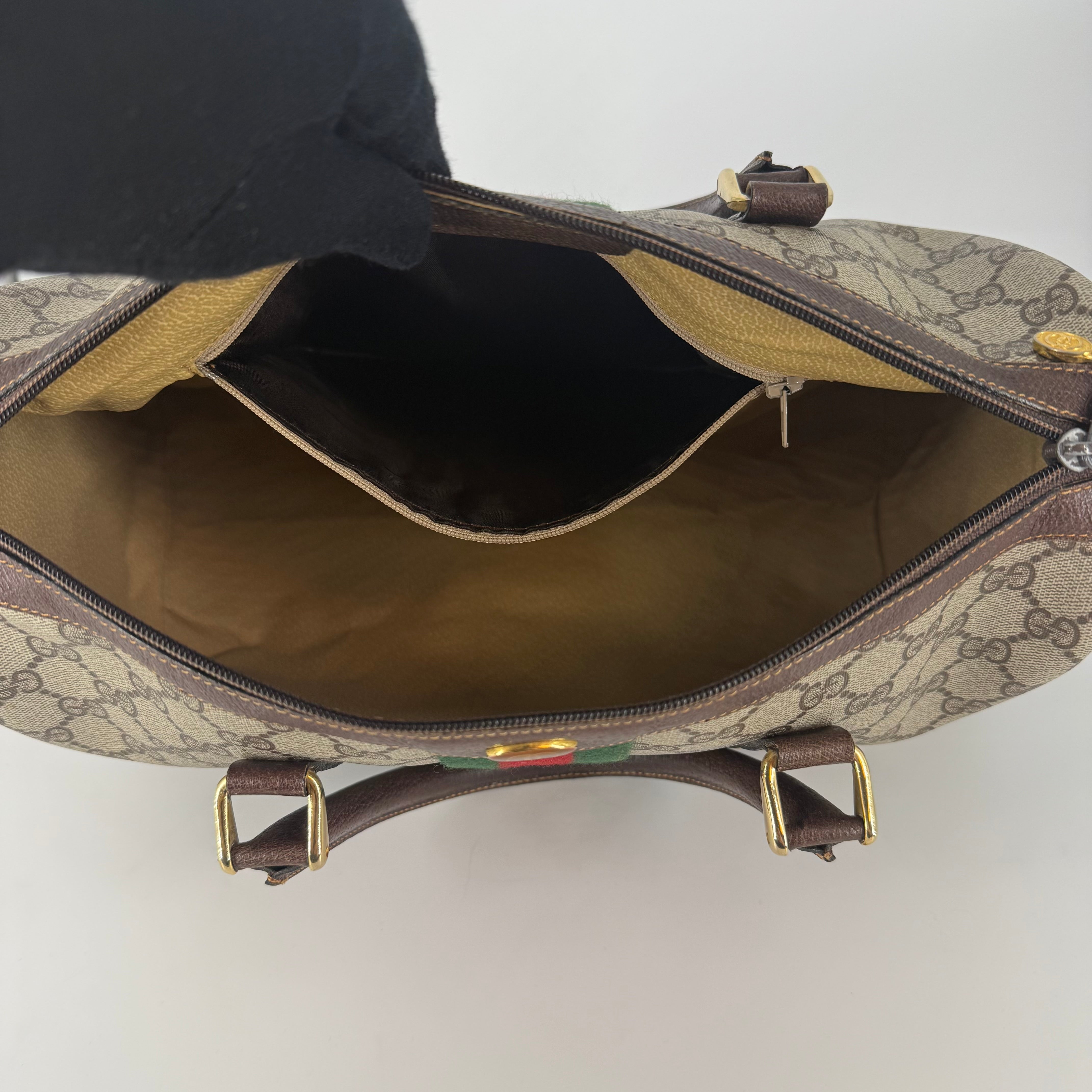 GG Supreme Boston Bag