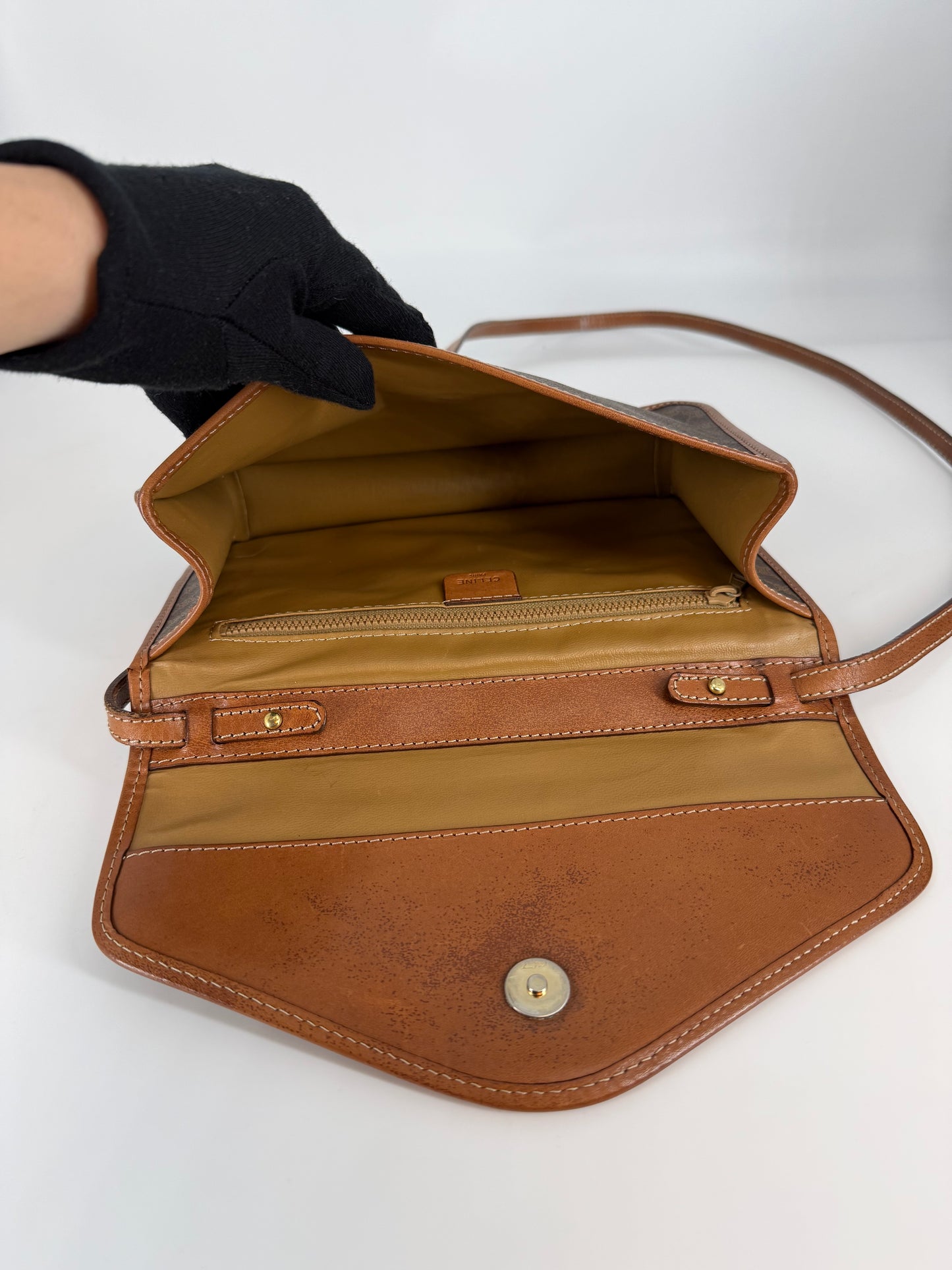 CELINE Macadam Envelope Crossbody