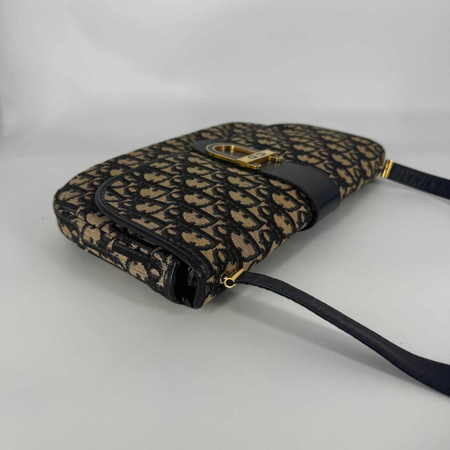CHRISTIAN DIOR Oblique Jacquard Shoulder Bag
