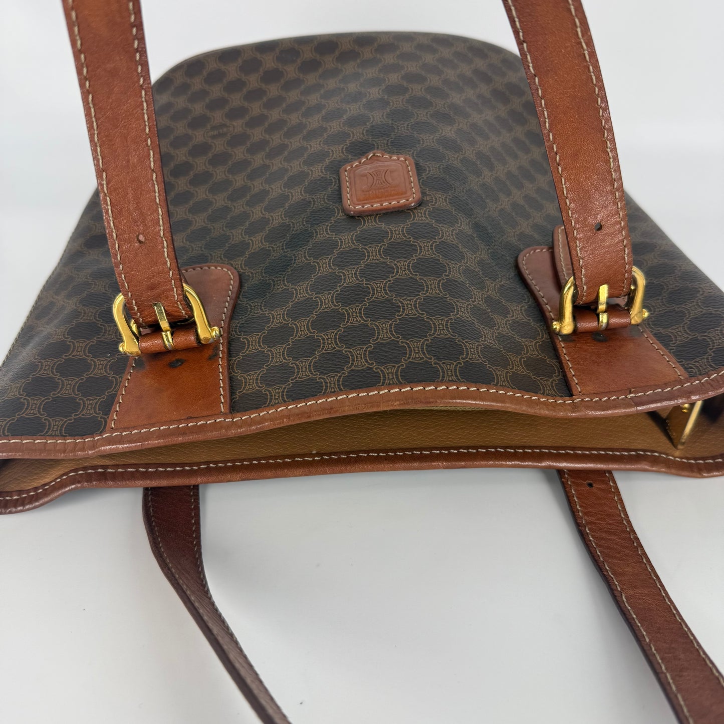 CÉLINE Macadam Bucket Tote Bag