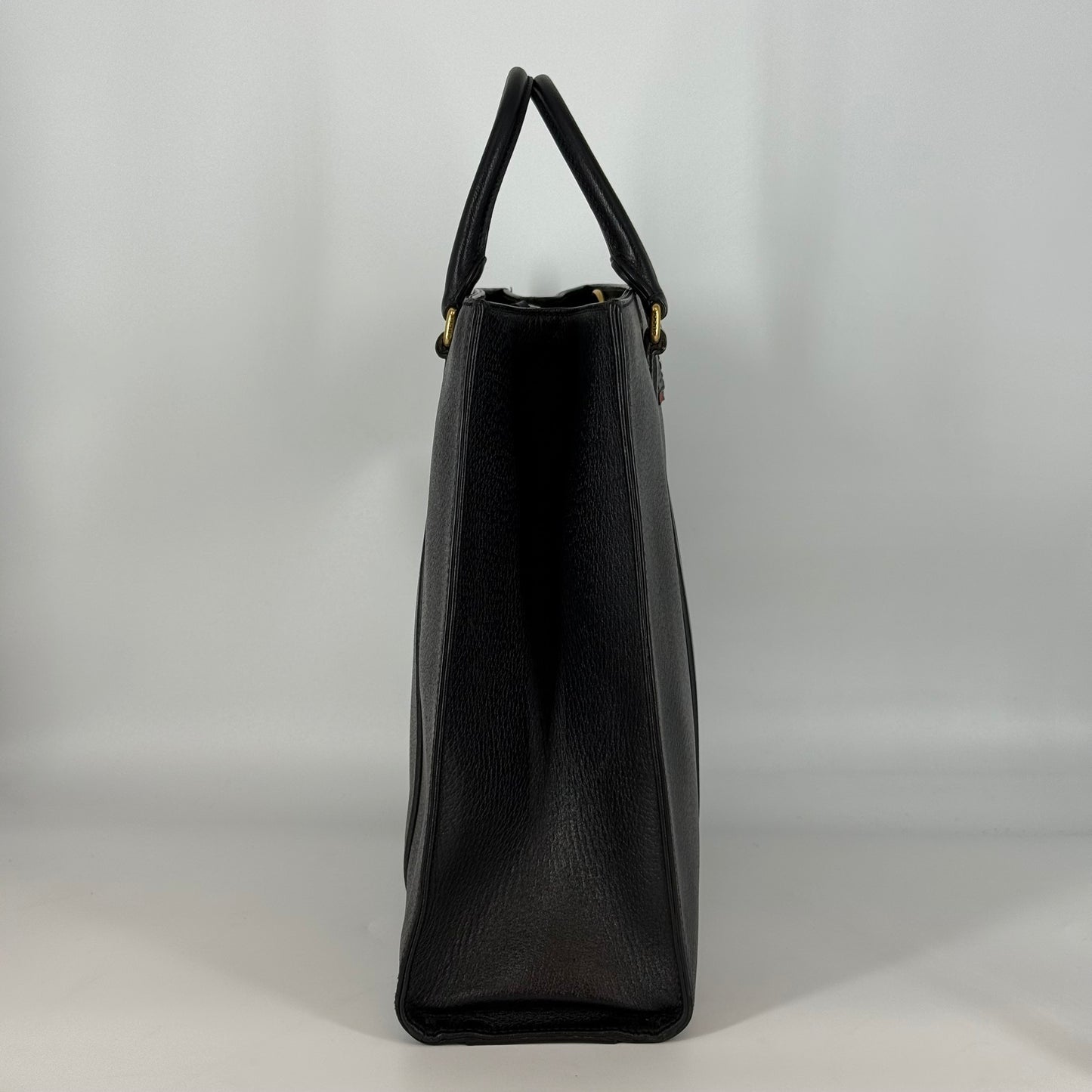 Gucci Black Leather Briefcase