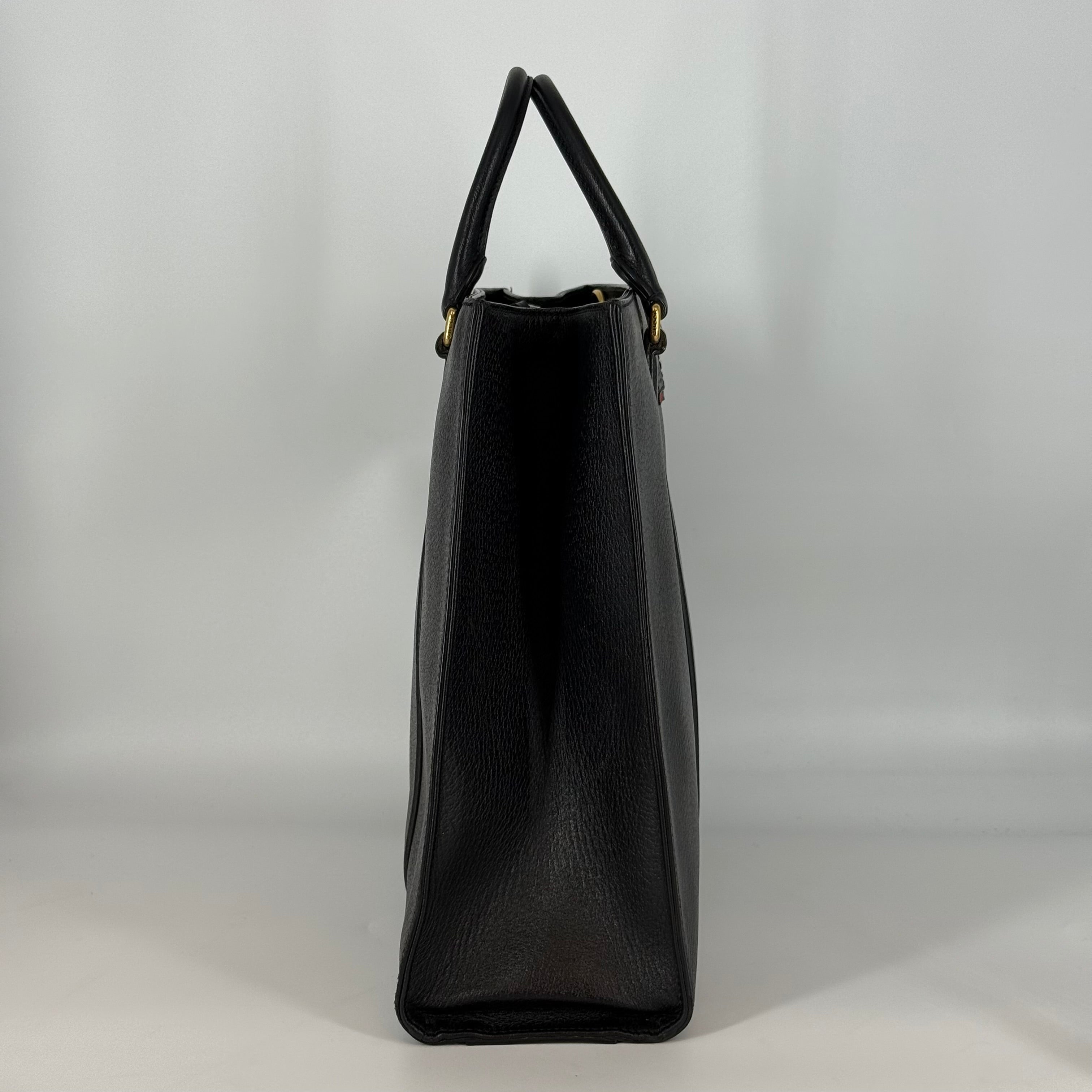 Black Leather Briefcase