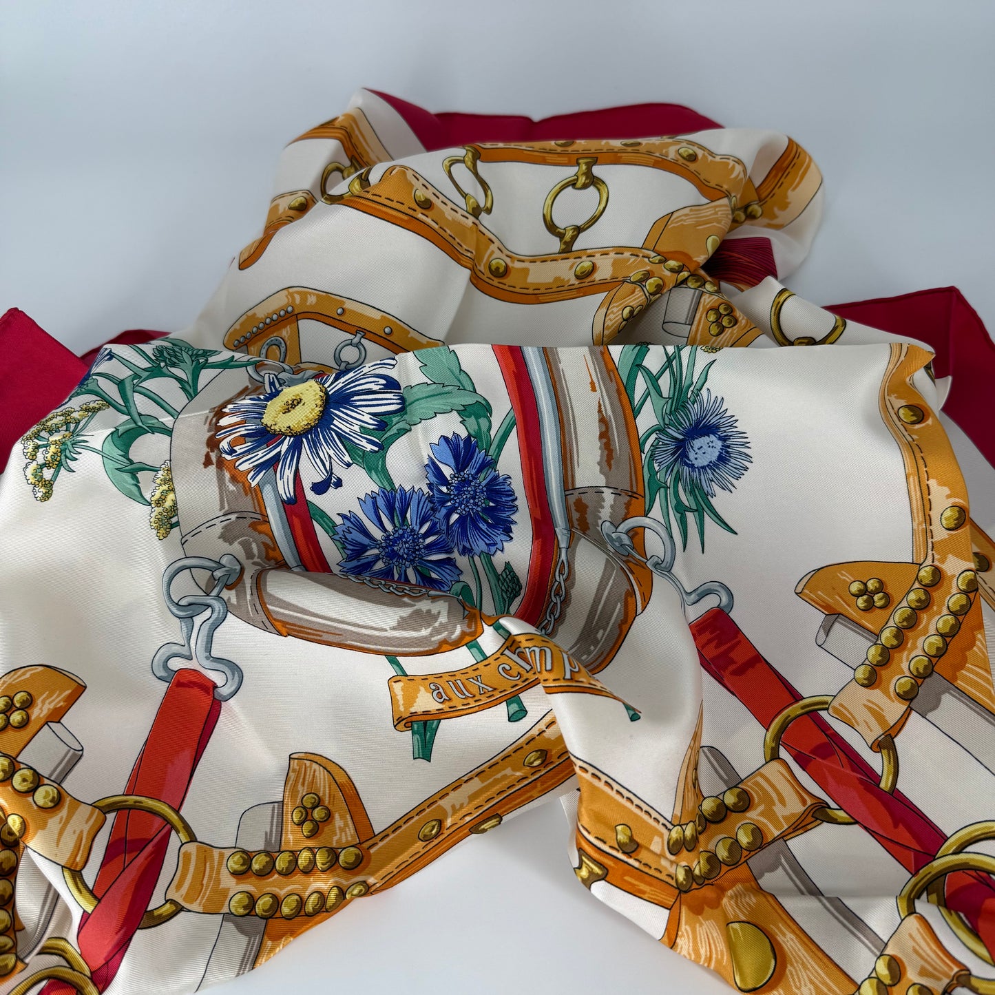 HERMES Carré 90 “Aux Champs”