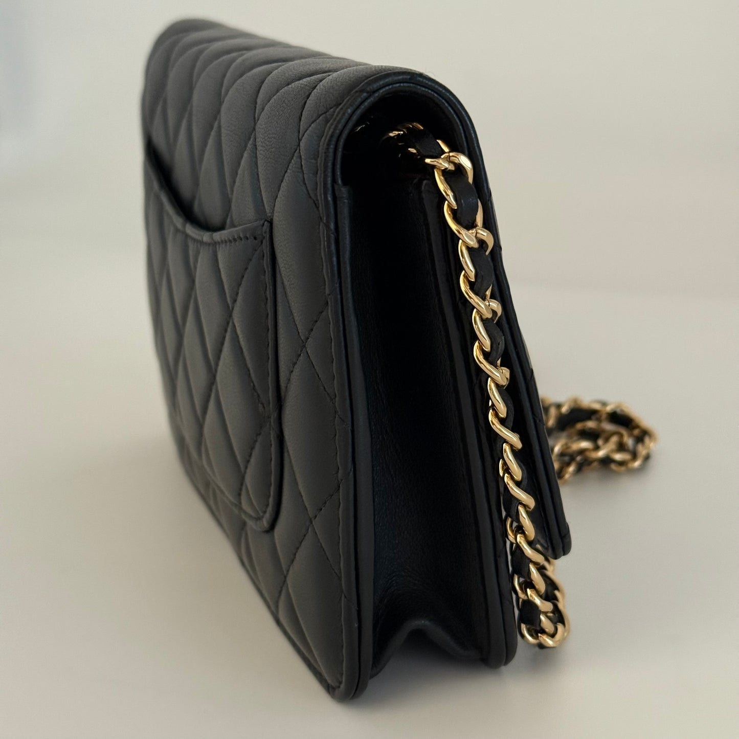 Chanel Classic Wallet on Chain (WOC)