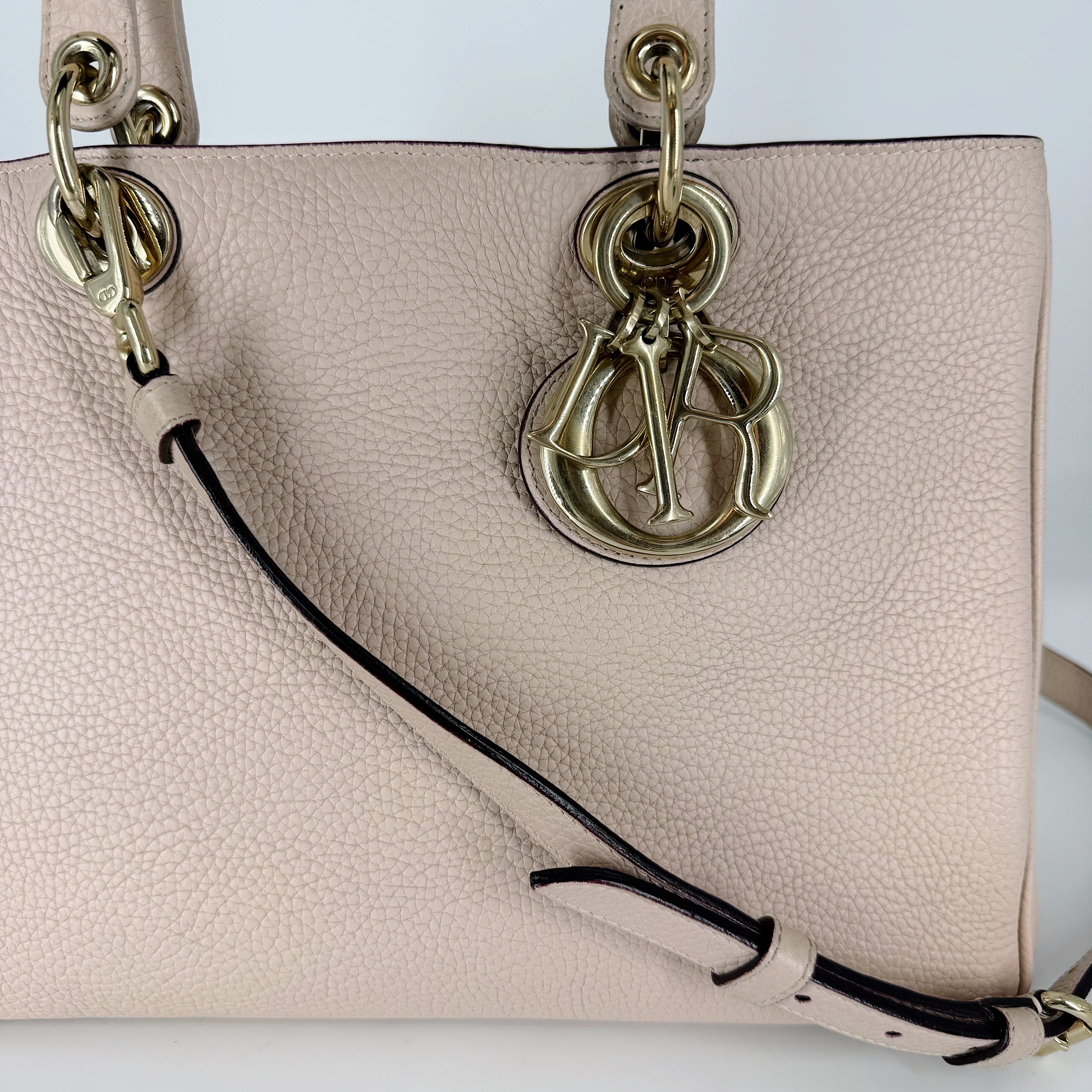 Diorissimo Poudre Pink Grained Leather
