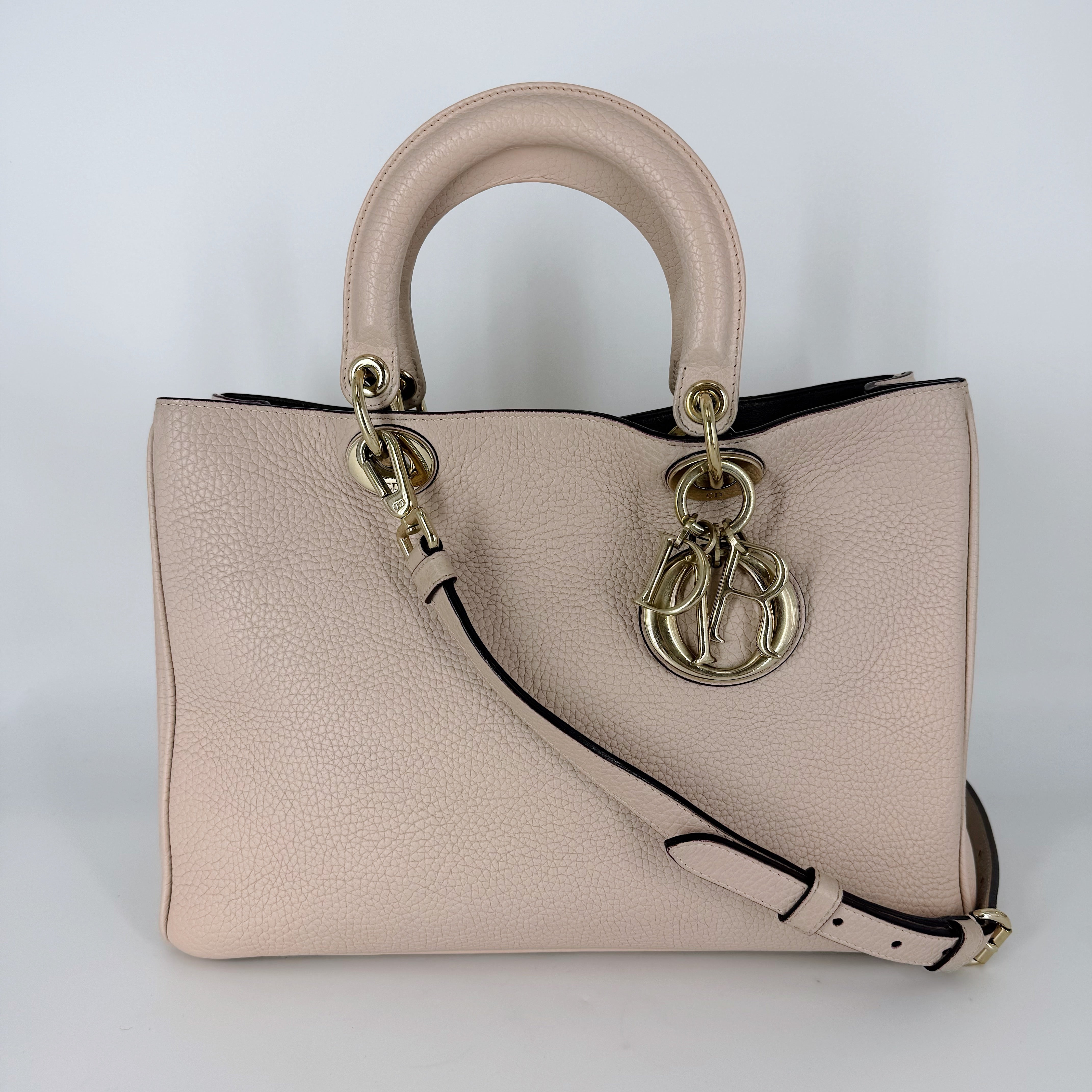 Diorissimo Poudre Pink Grained Leather