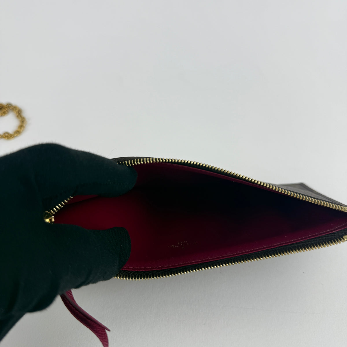 Pochette Félicie — Monogram Canvas — Gold-Tone Hardware