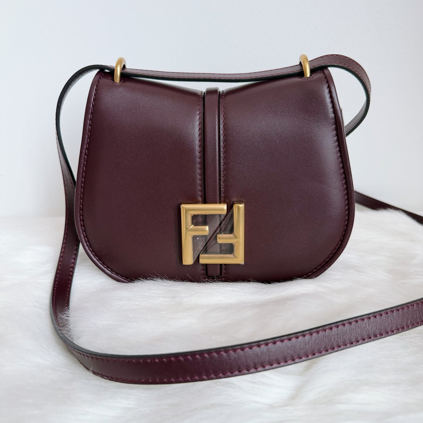 Fendi C’mon Small – Plum Leather
