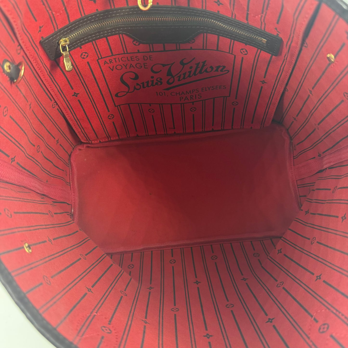 LOUIS VUITTON Neverfull MM – Damier Ebene