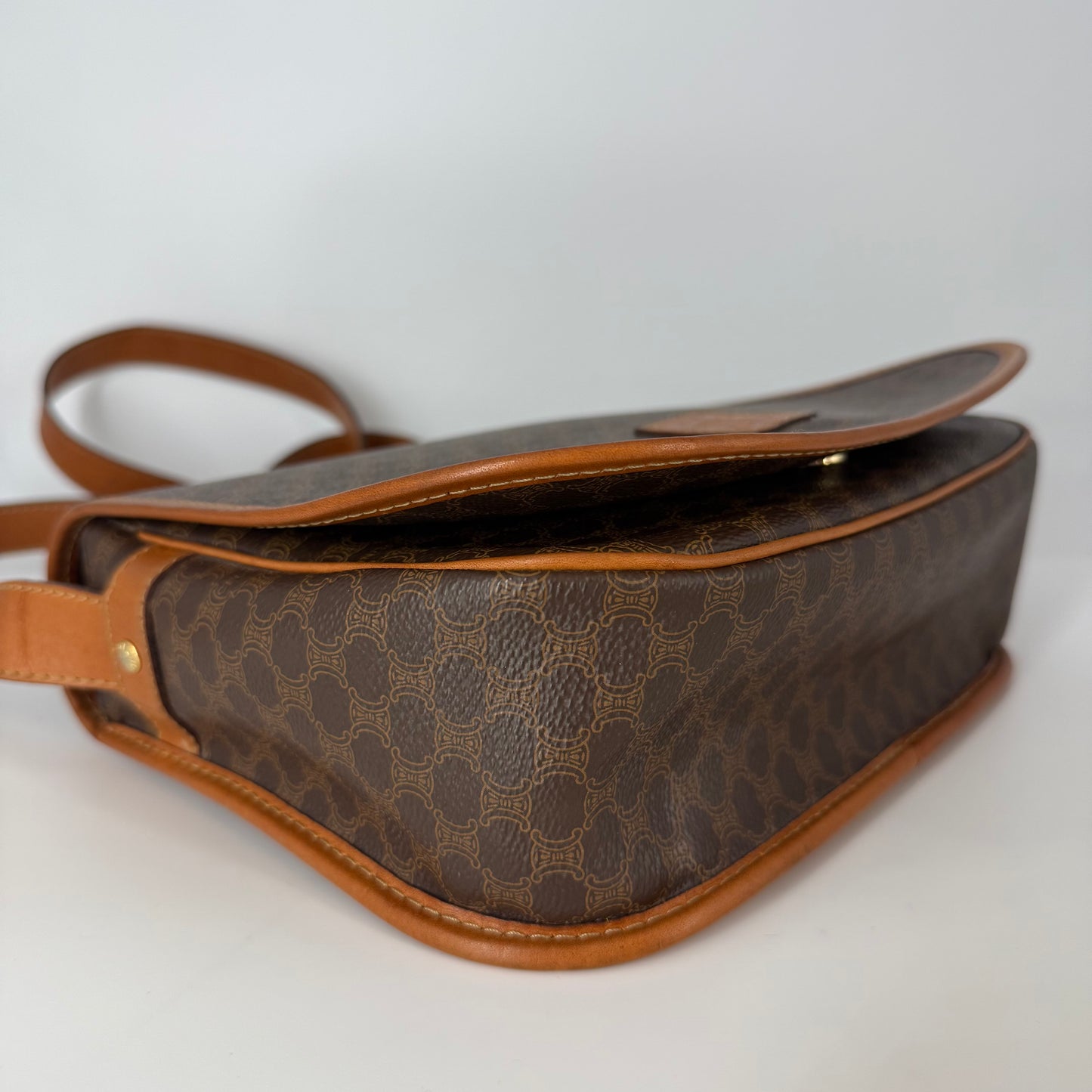 CELINE Macadam Shoulder Bag