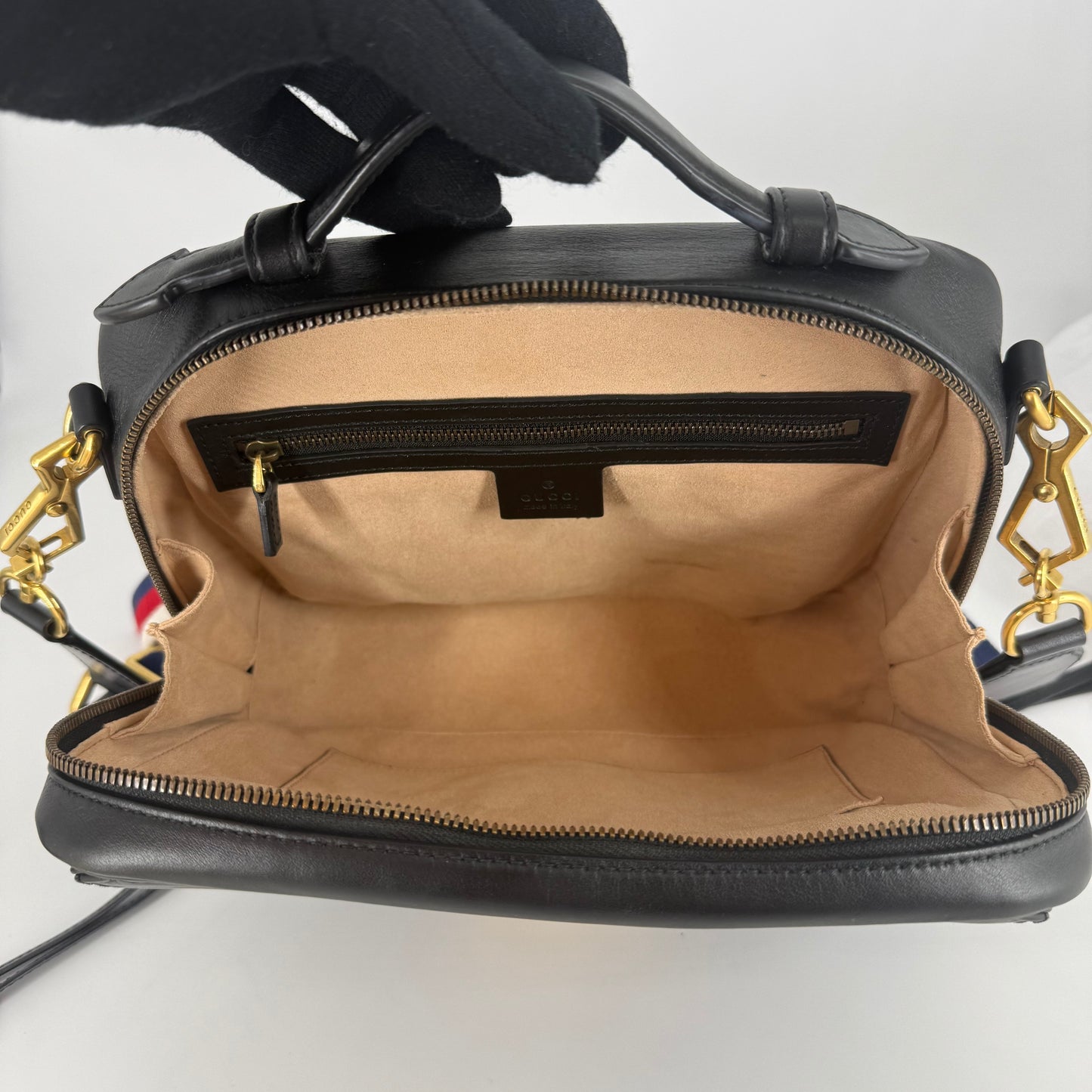 GUCCI Double G Marmont Crossbody Bag