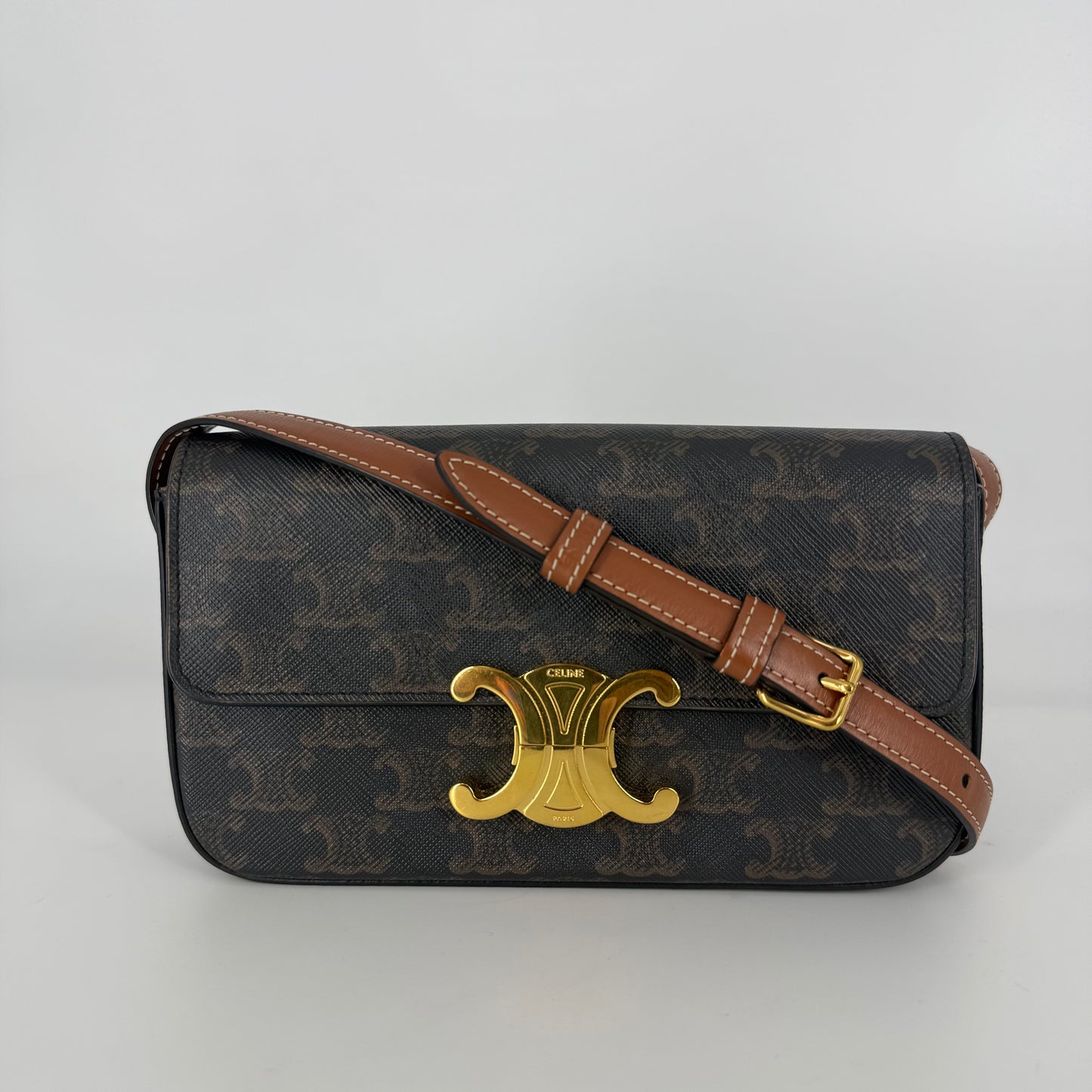 CÉLINE Claude Triomphe Shoulder Bag