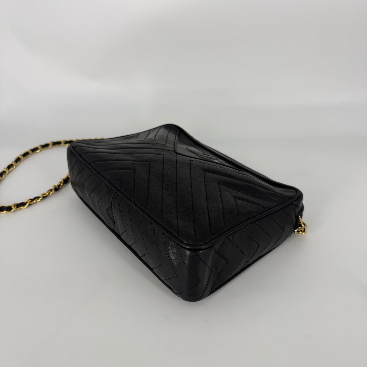 CHANEL Camera Bag – Lambskin 24K-Gold