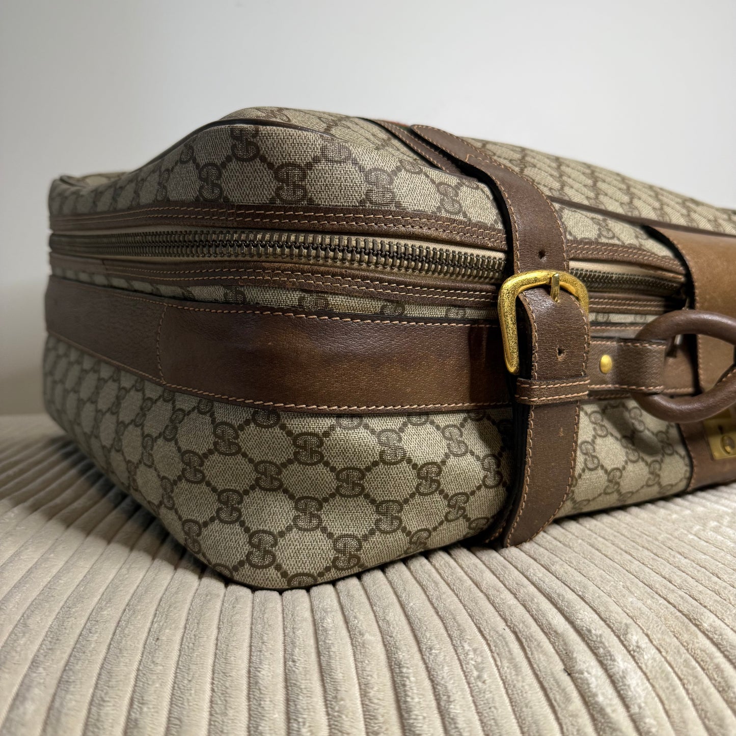 Gucci Web Supreme Suitcase