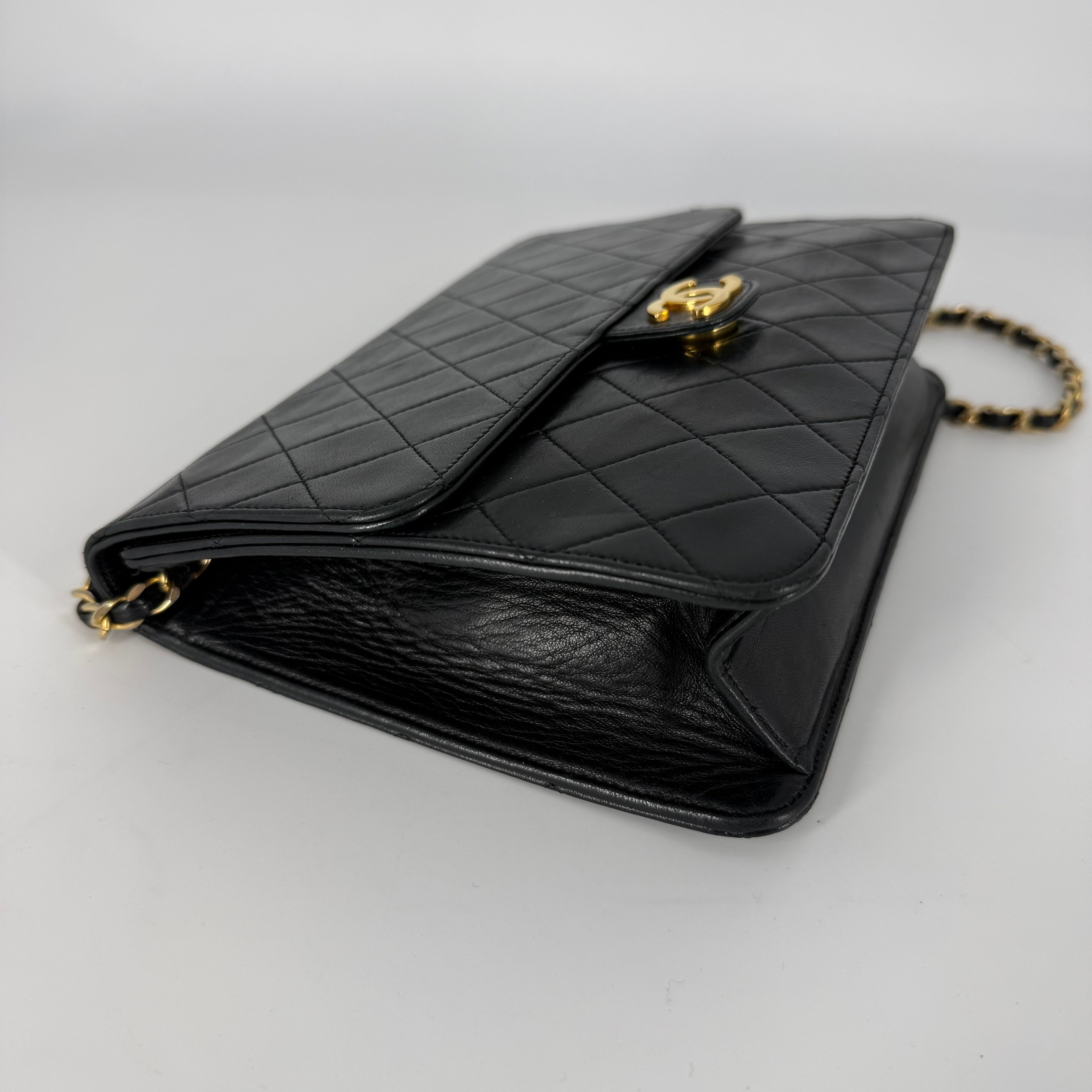 Vintage Flap Bag 24K Gold