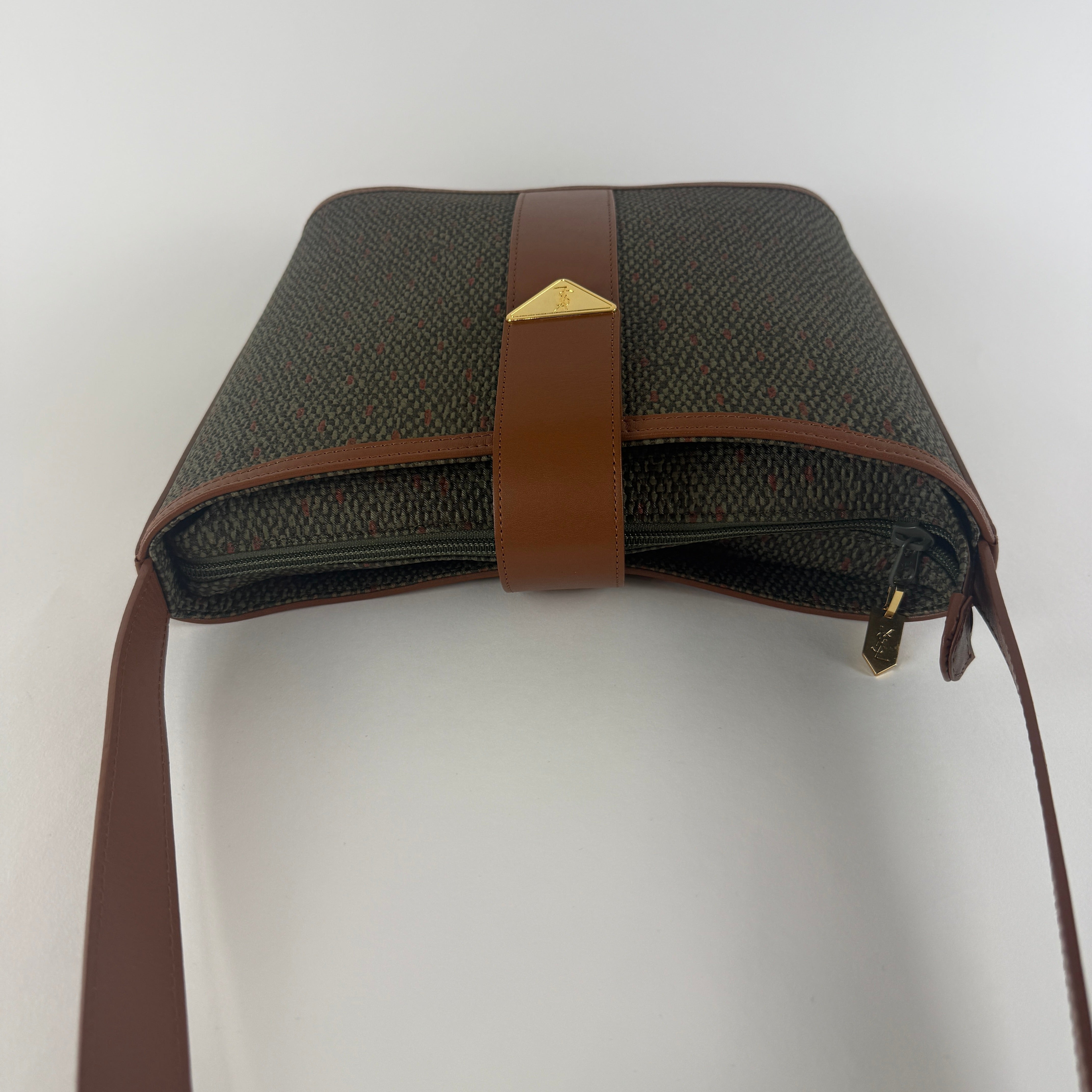 Vintage monogram Fabric & Leather