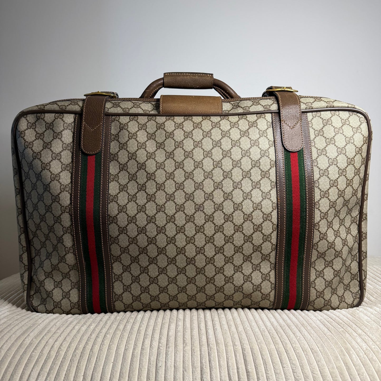 Gucci Web Supreme Suitcase