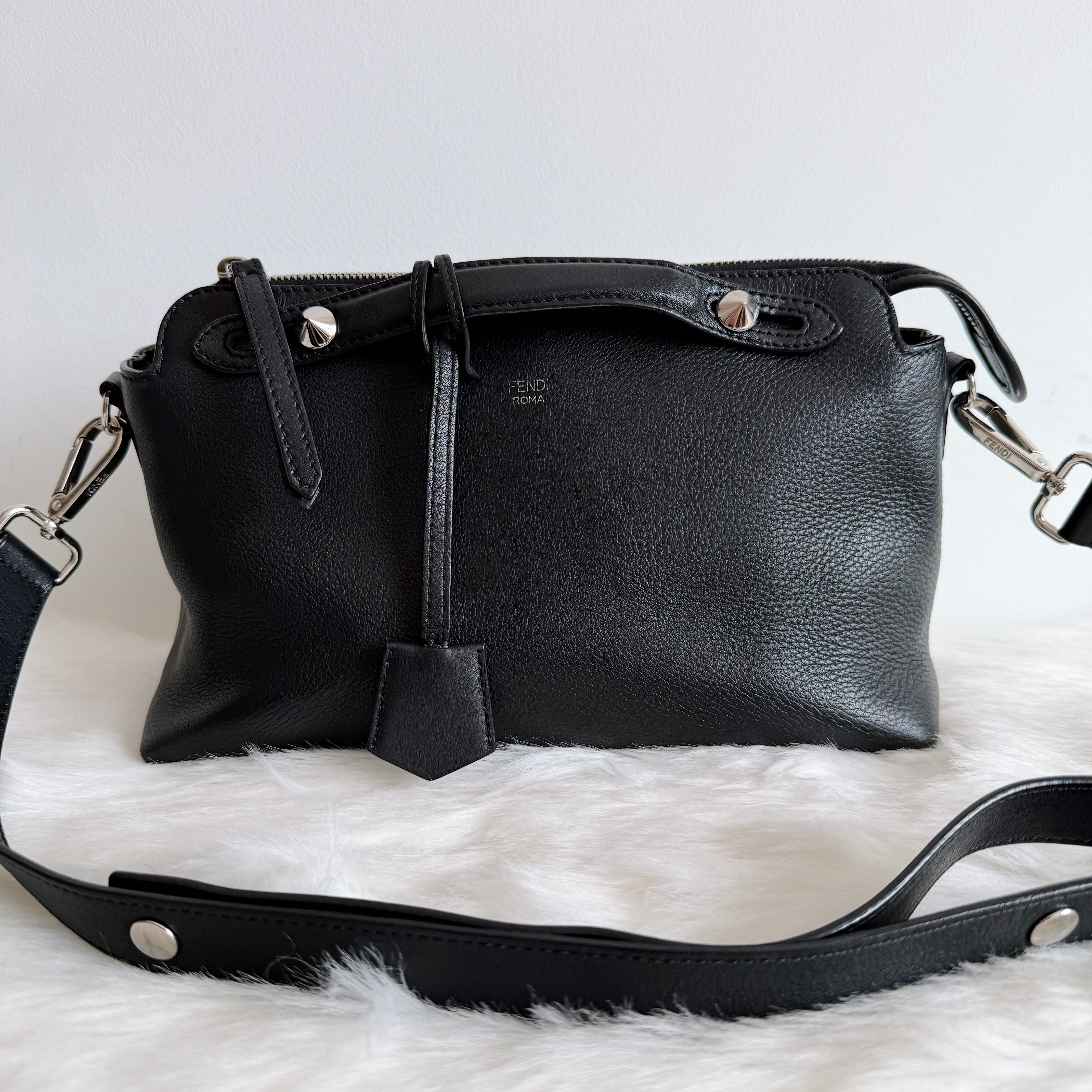 By The Way Bag – Black Leather