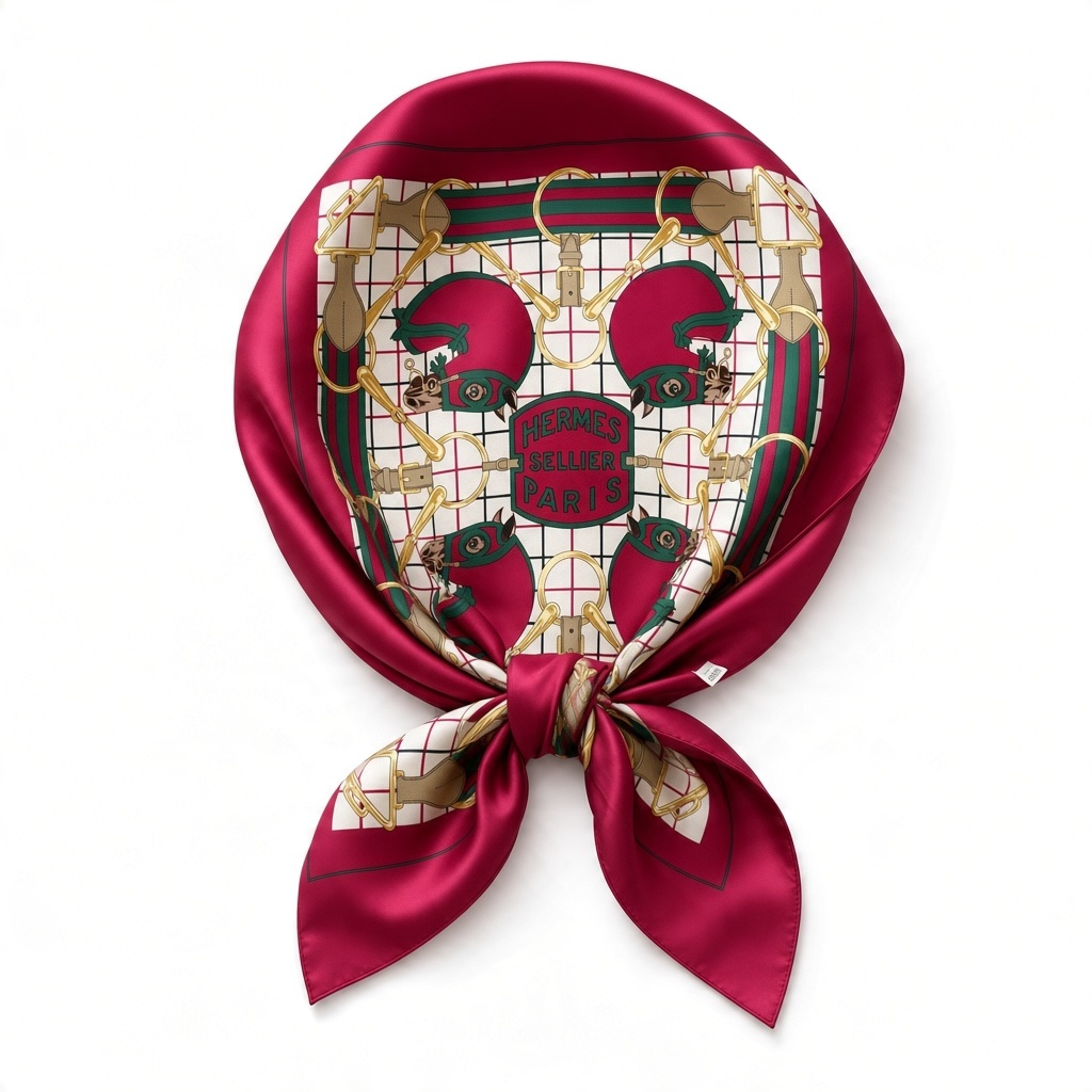 Sellier Paris Silk Scarf