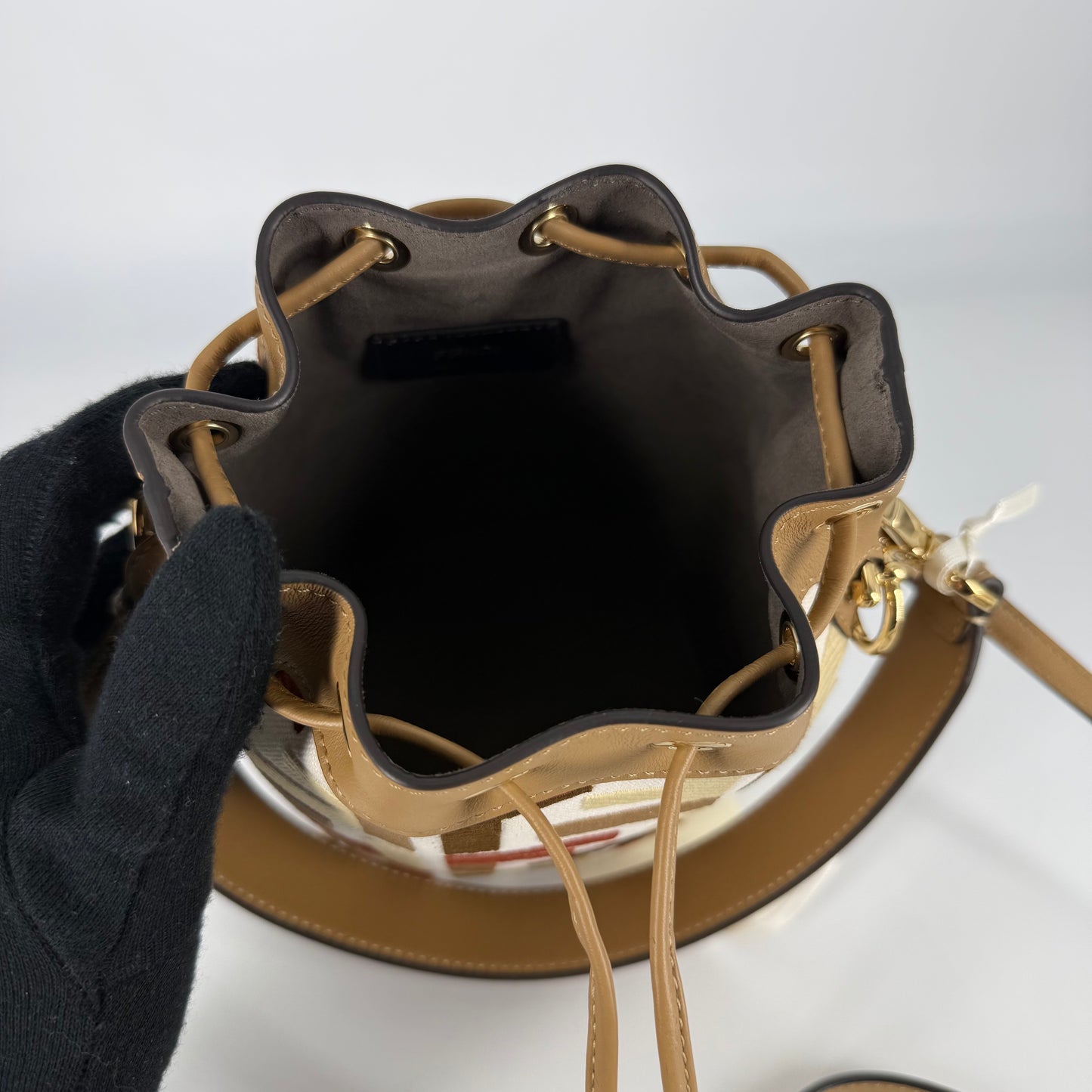 FENDI Mon Trésor Mini Bucket Bag