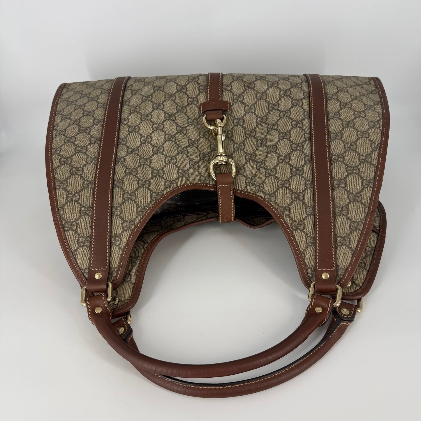 GUCCI GG Supreme Jackie Hobo – Large