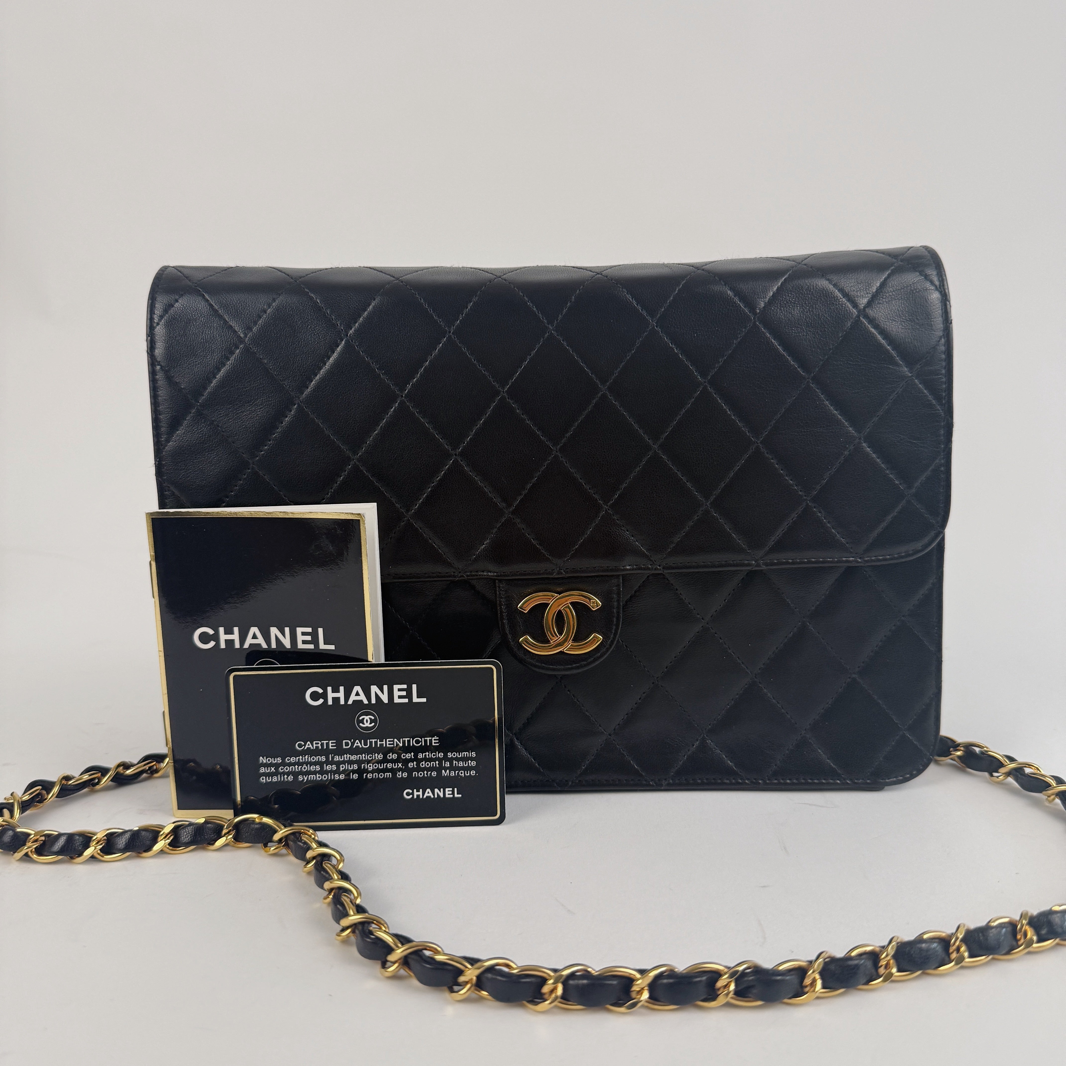 Vintage One Flap 24K Gold