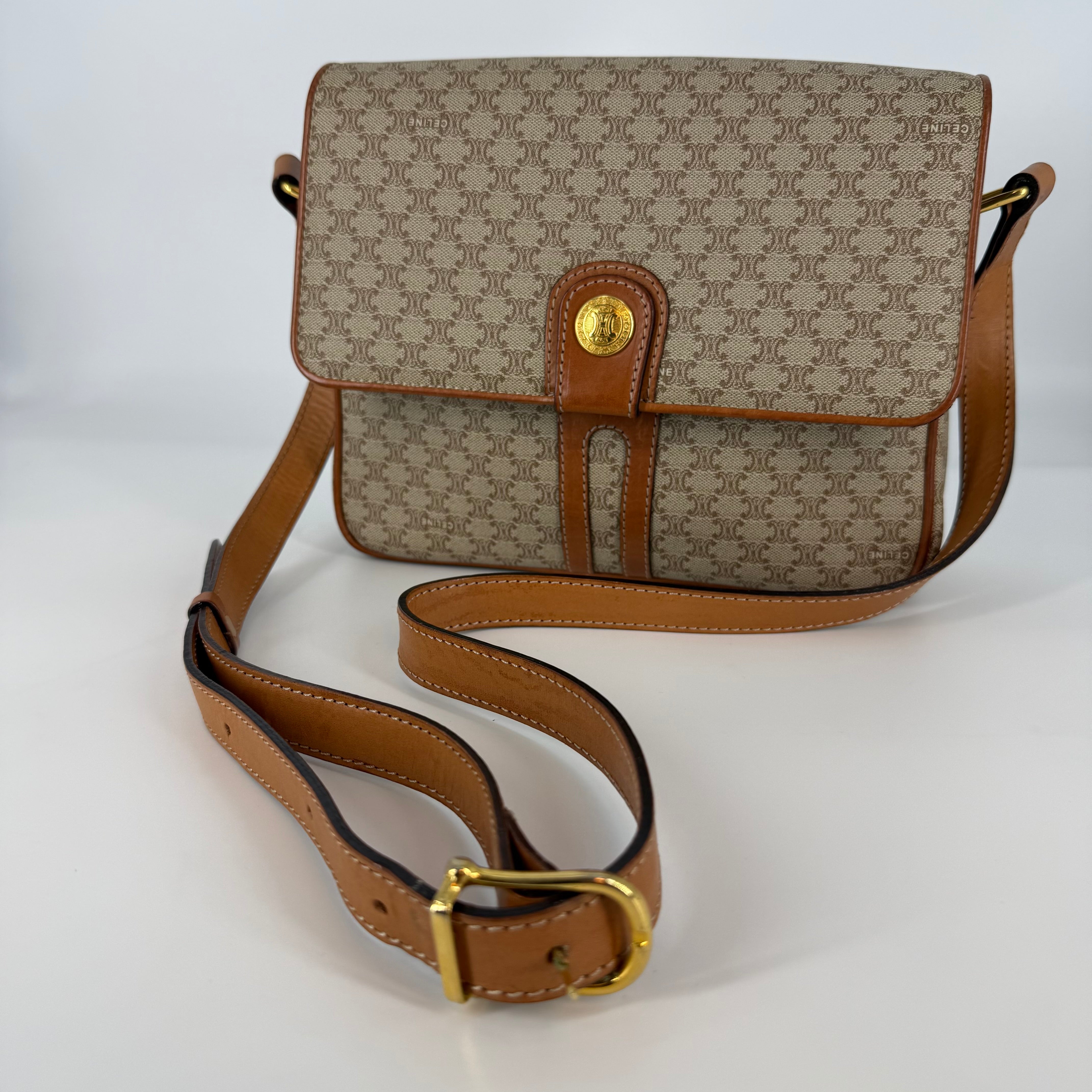 CÉLINE Macadam Crossbody Bag